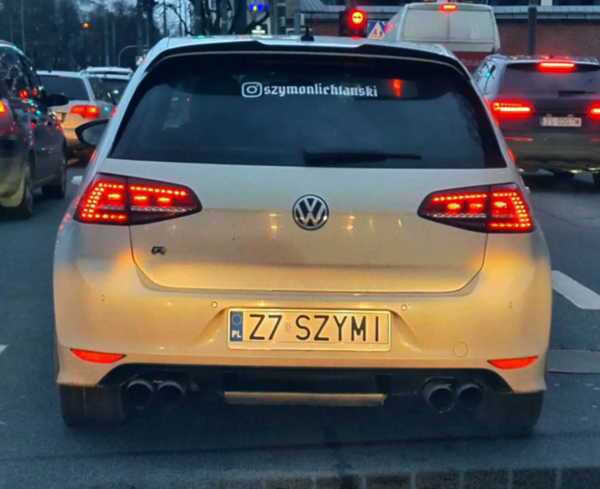 Fajny numer, blacha Z7 SZYMI