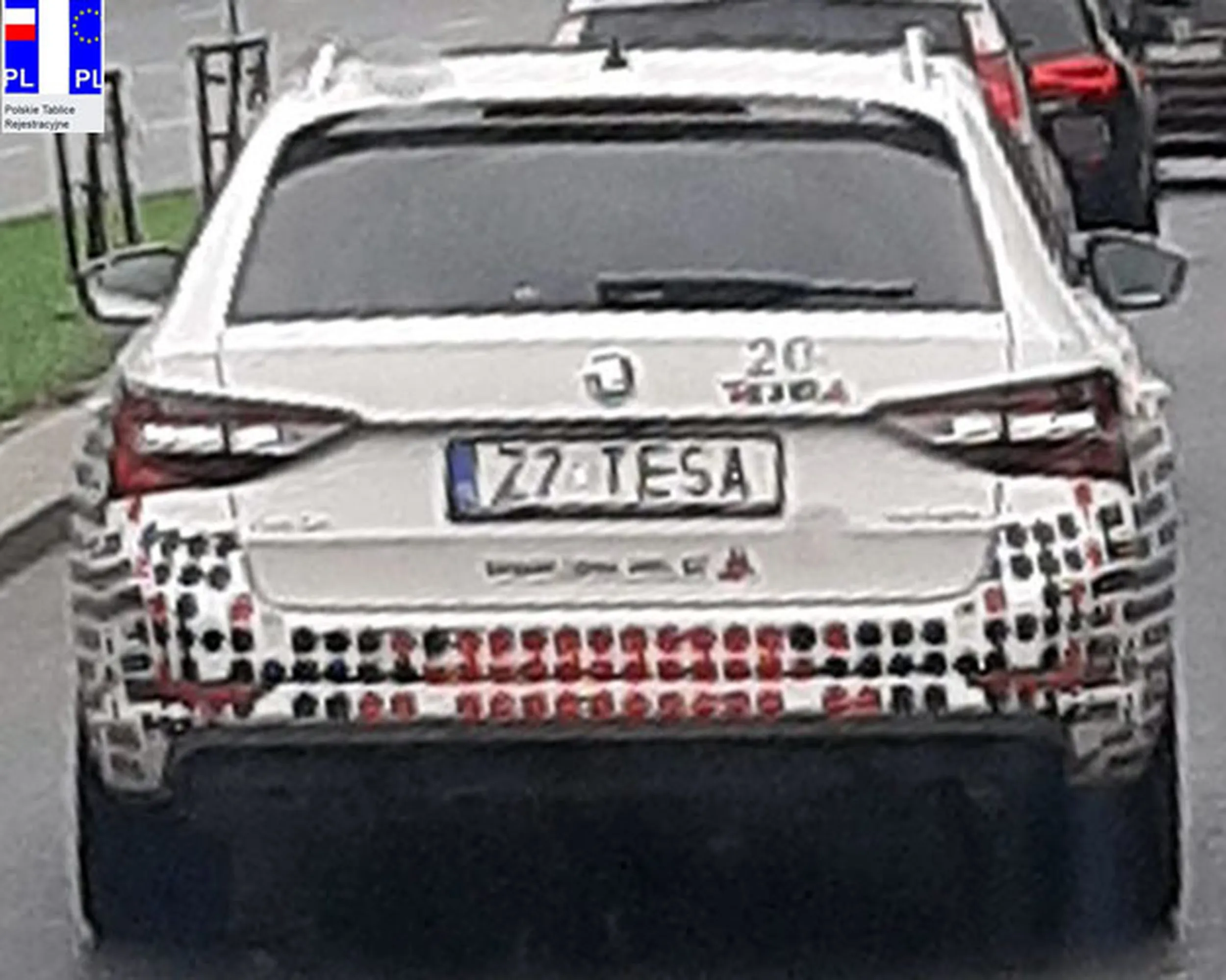 Fajny numer, blacha Z7 TESA