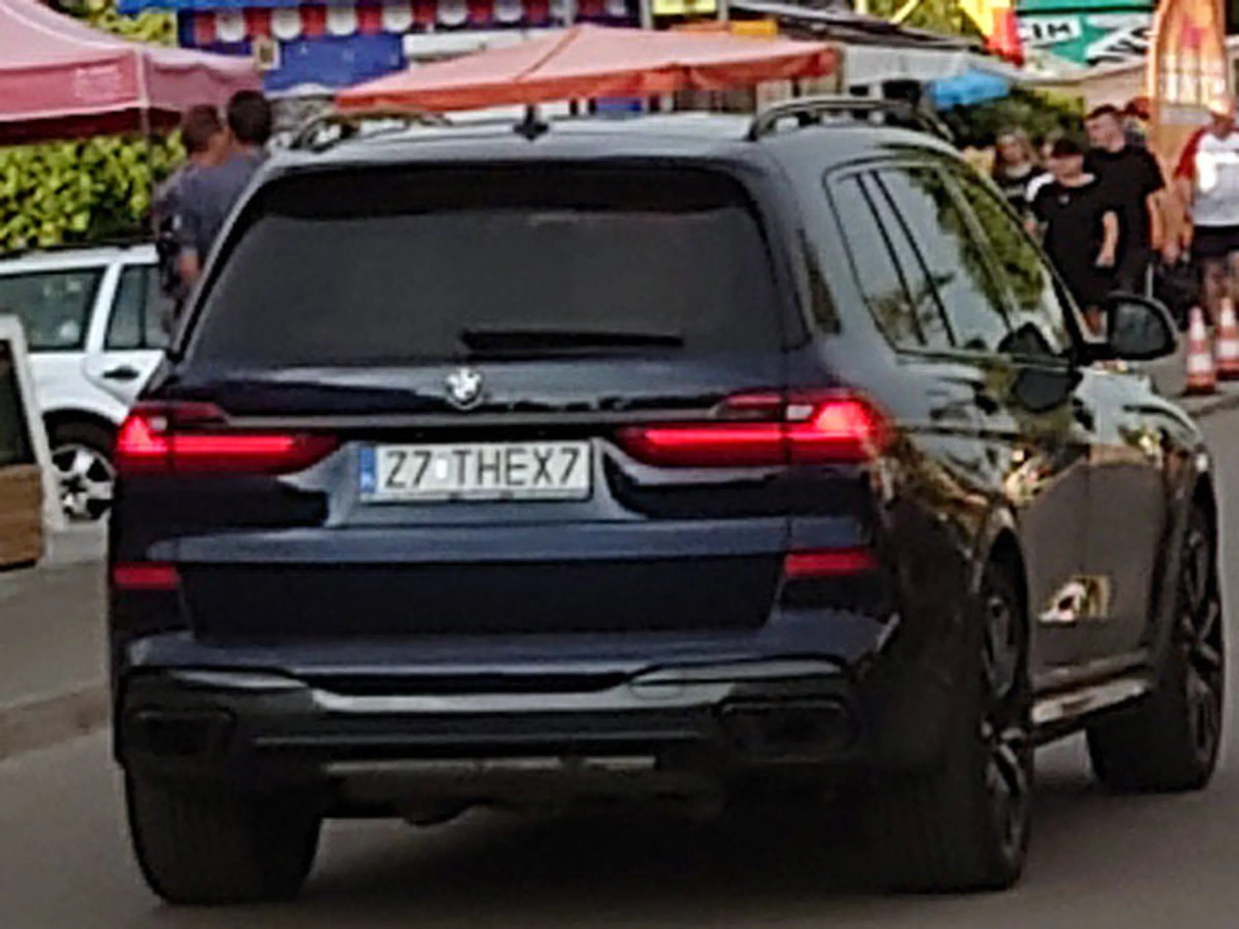 Fajny numer, blacha Z7 THEX7