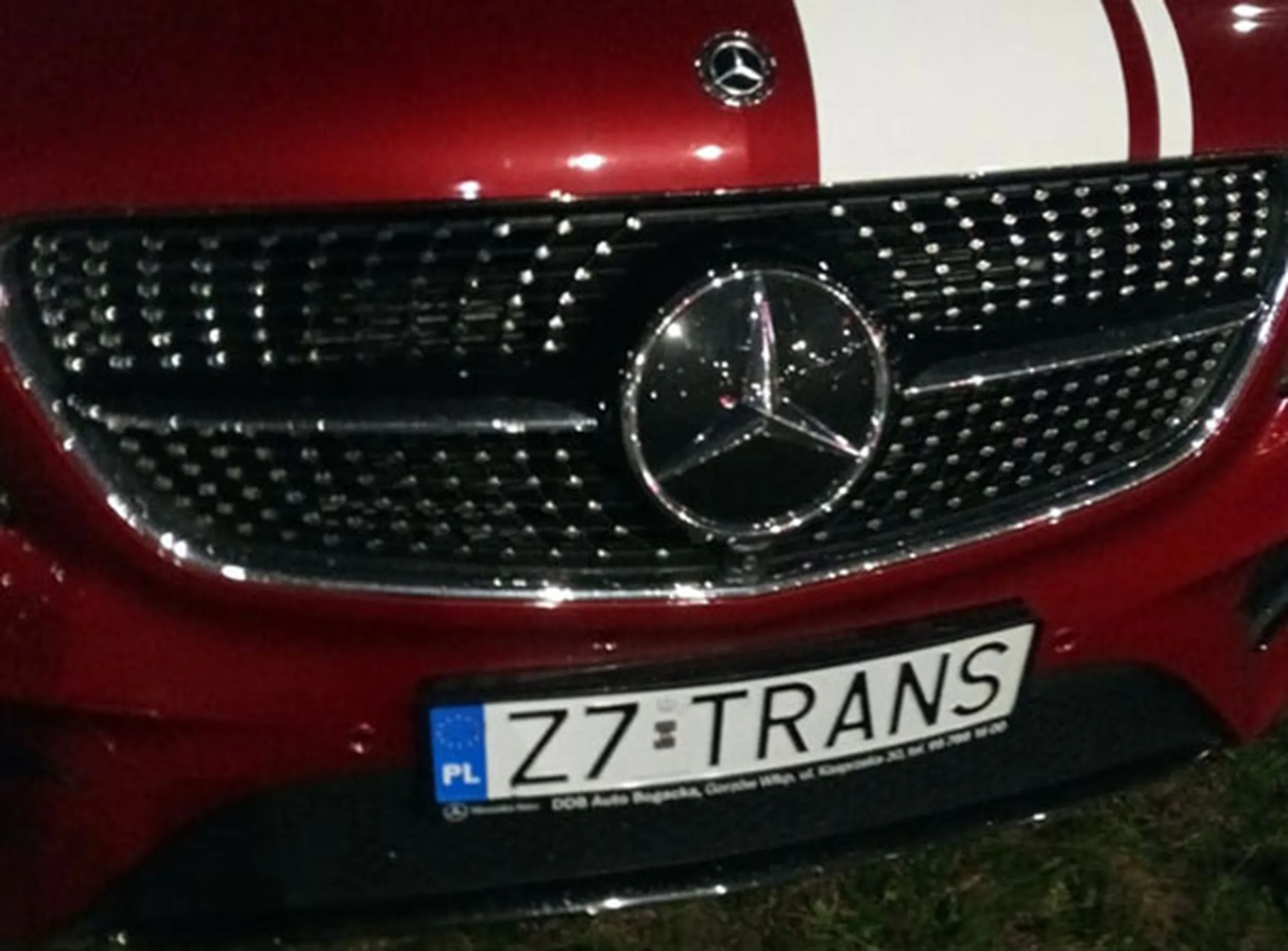 Fajny numer, blacha Z7 TRANS