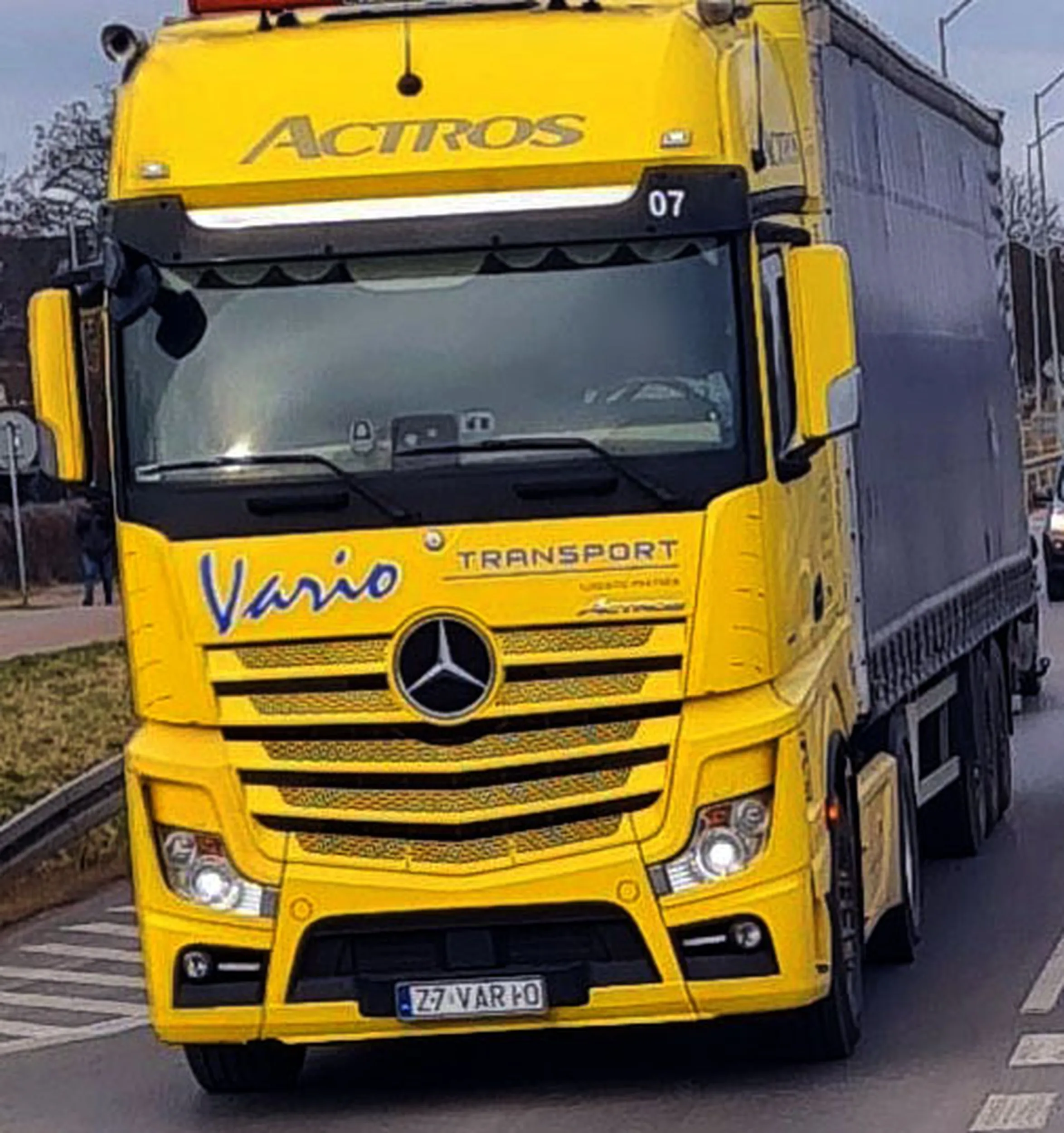 Fajny numer, blacha Z7 VARIO