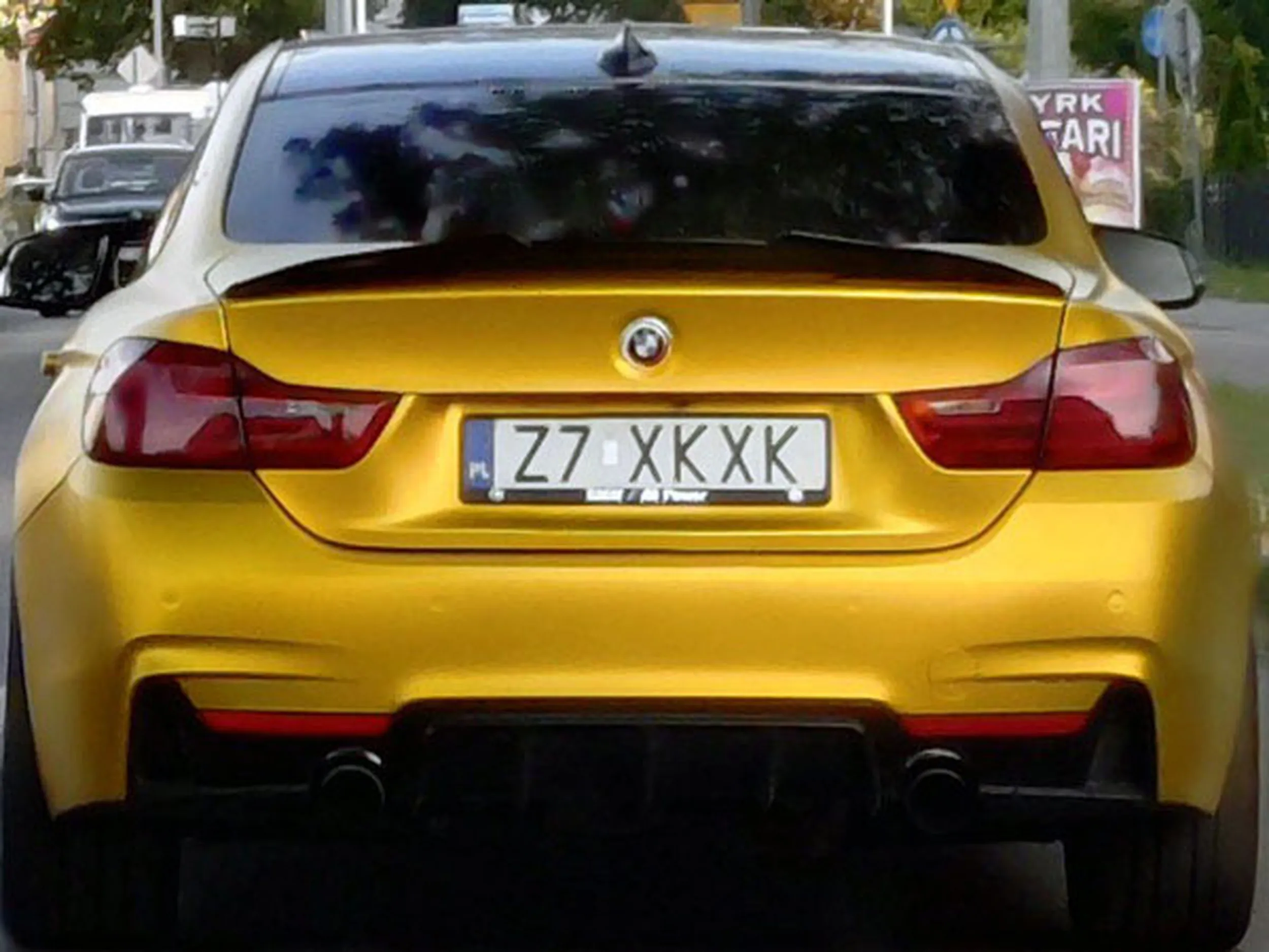 Fajny numer, blacha Z7 XKXK