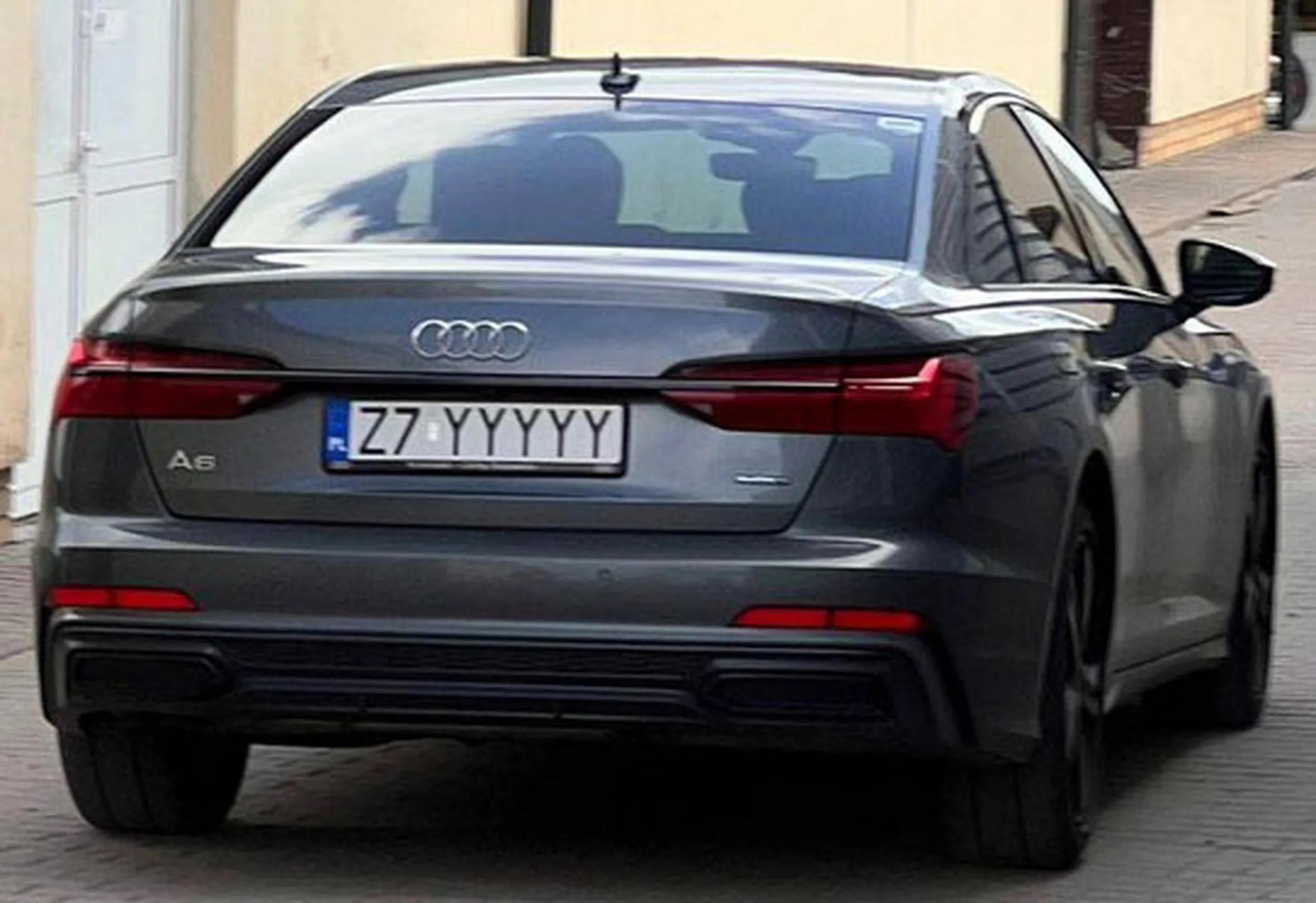 Fajny numer, blacha Z7 YYYYY