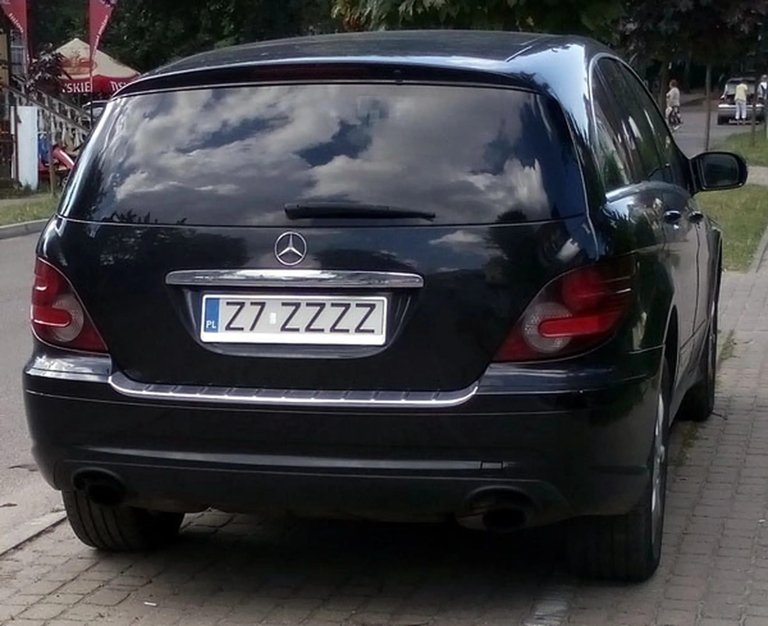 Fajny numer, blacha Z7 ZZZZ