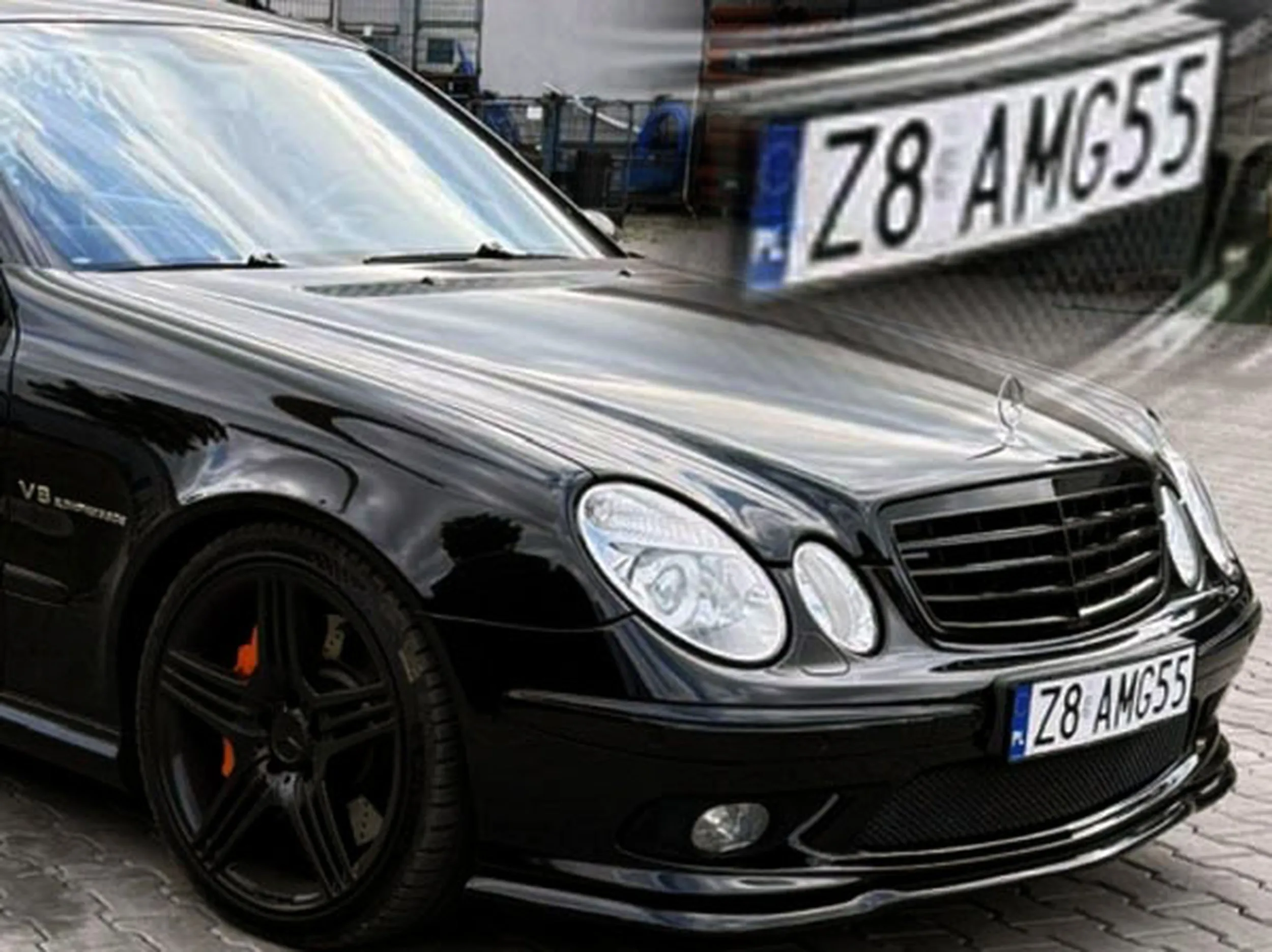 Fajny numer, blacha Z8 AMG55