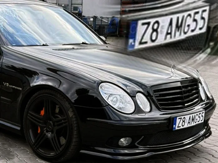 Fajny numer, blacha Z8 AMG55