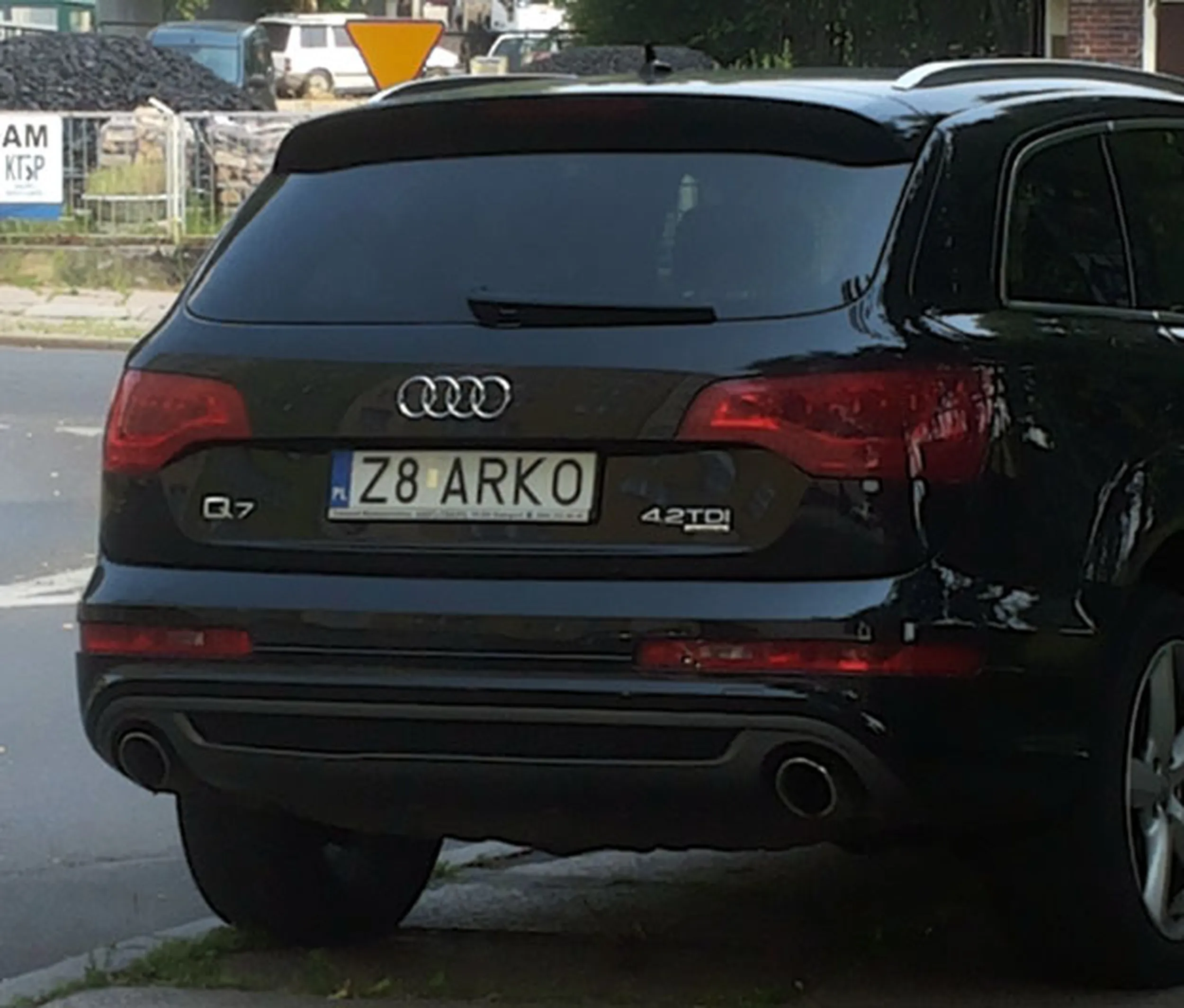 Fajny numer, blacha Z8 ARKO