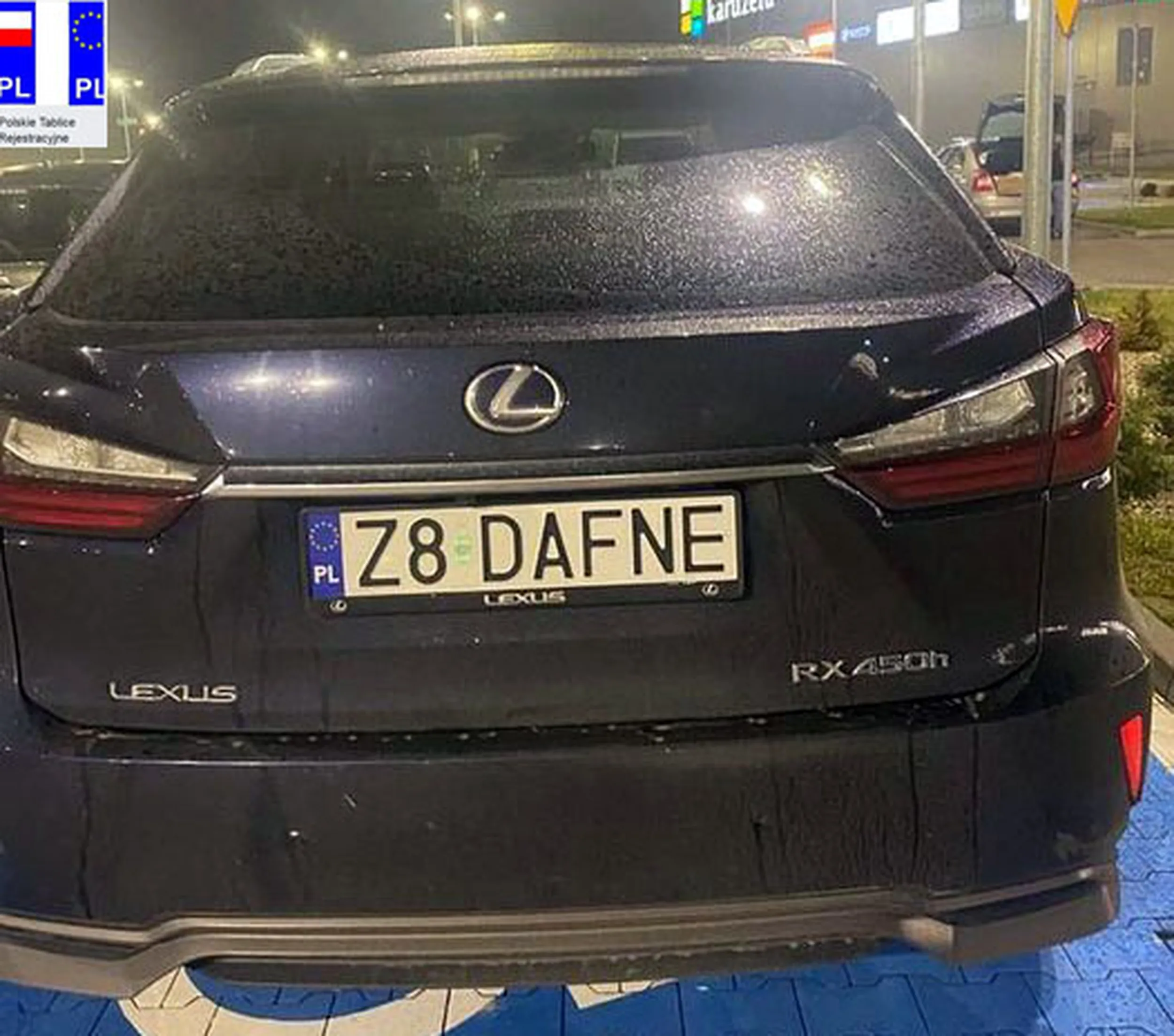 Fajny numer, blacha Z8 DAFNE