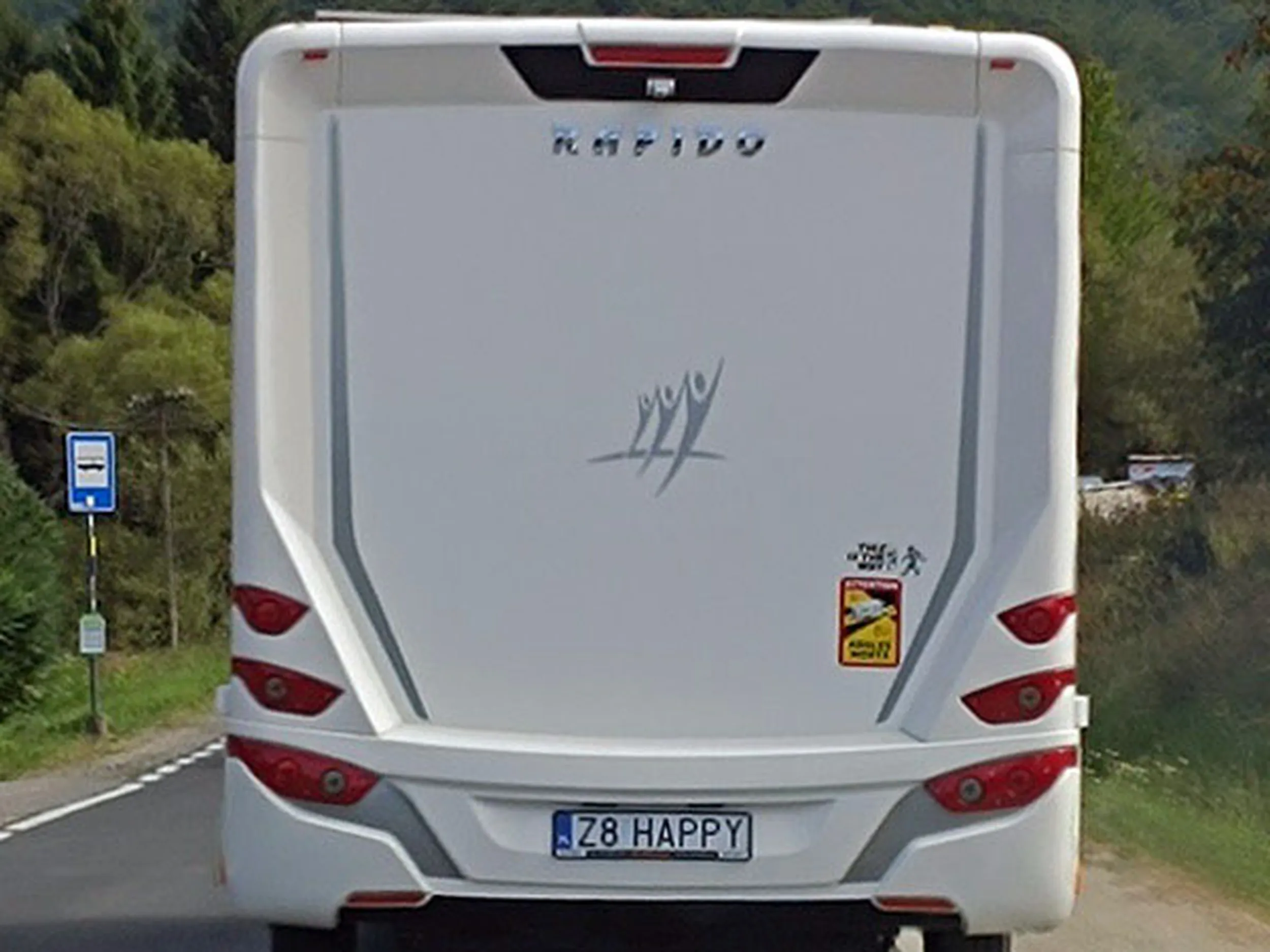 Fajny numer, blacha Z8 HAPPY