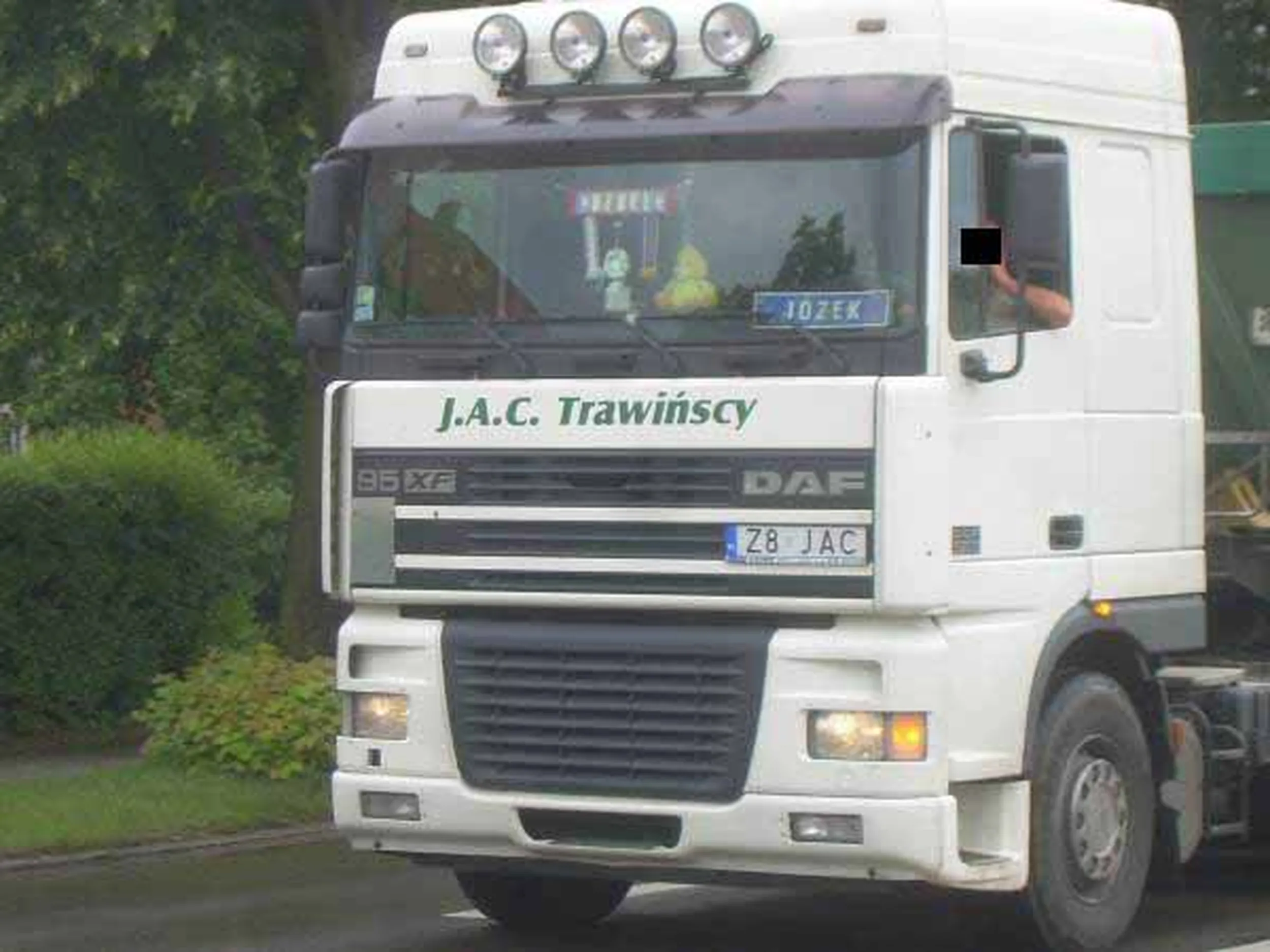 Fajny numer, blacha Z8 JAC