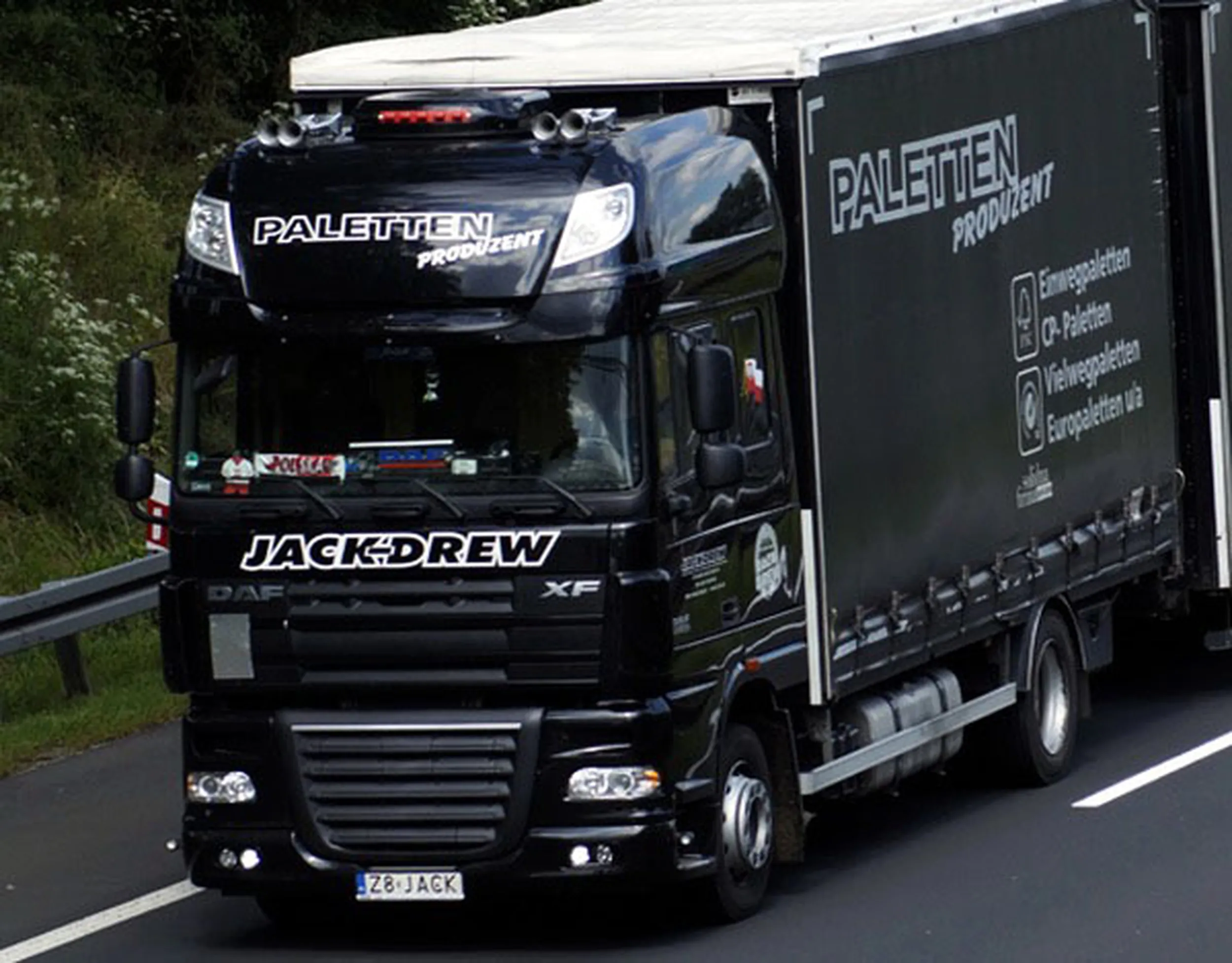 Fajny numer, blacha Z8 JACK