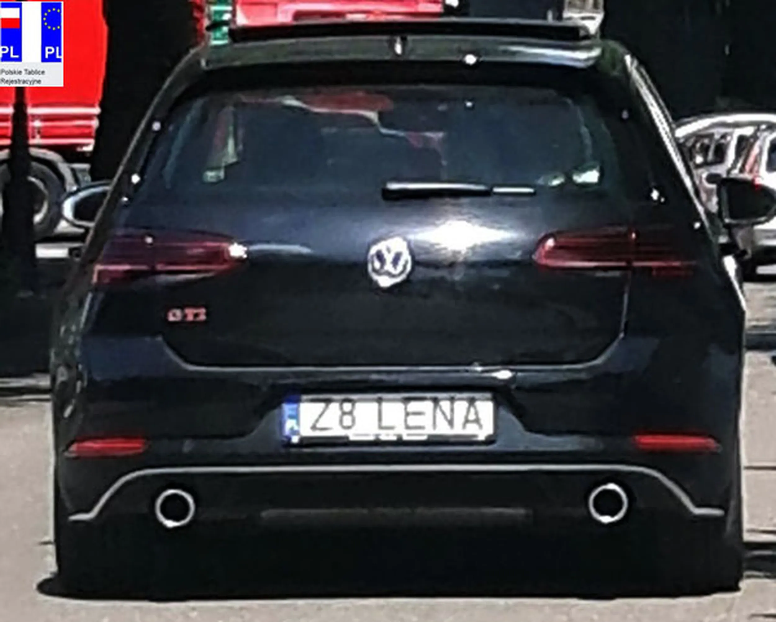 Fajny numer, blacha Z8 LENA