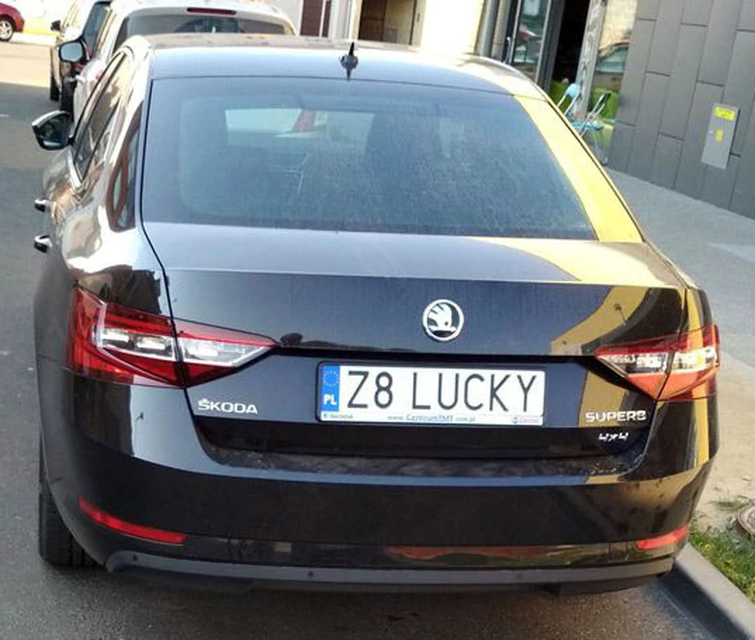 Fajny numer, blacha Z8 LUCKY