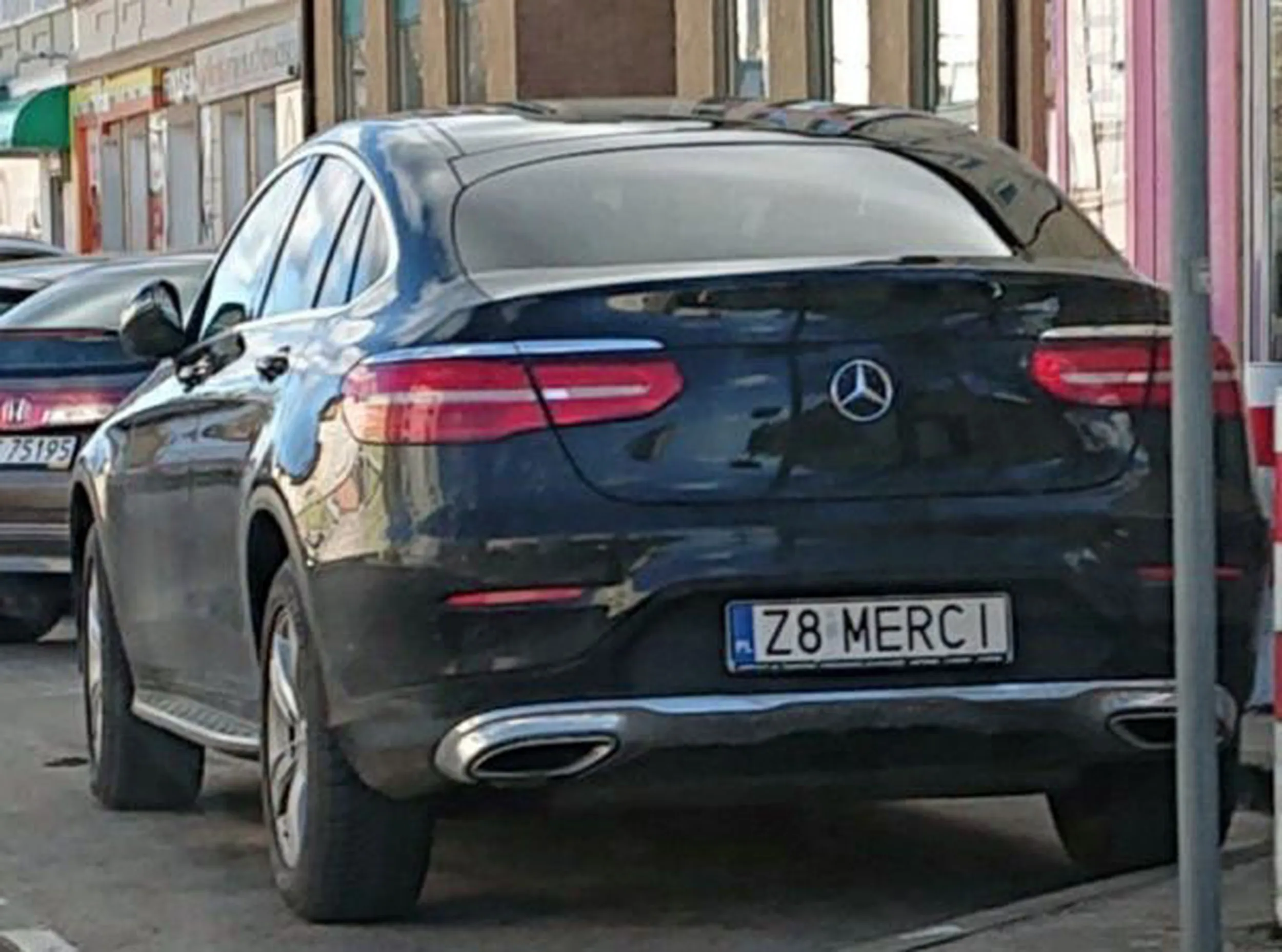 Fajny numer, blacha Z8 MERCI