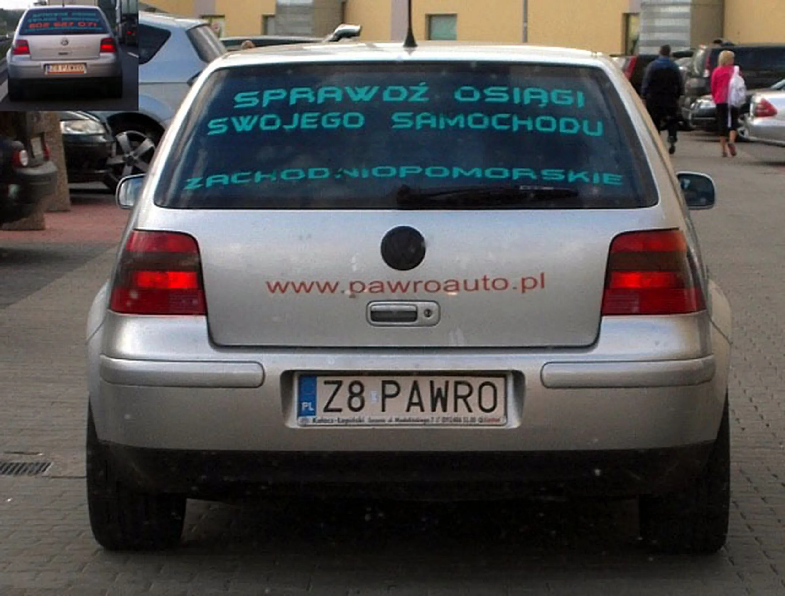 Fajny numer, blacha Z8 PAWRO