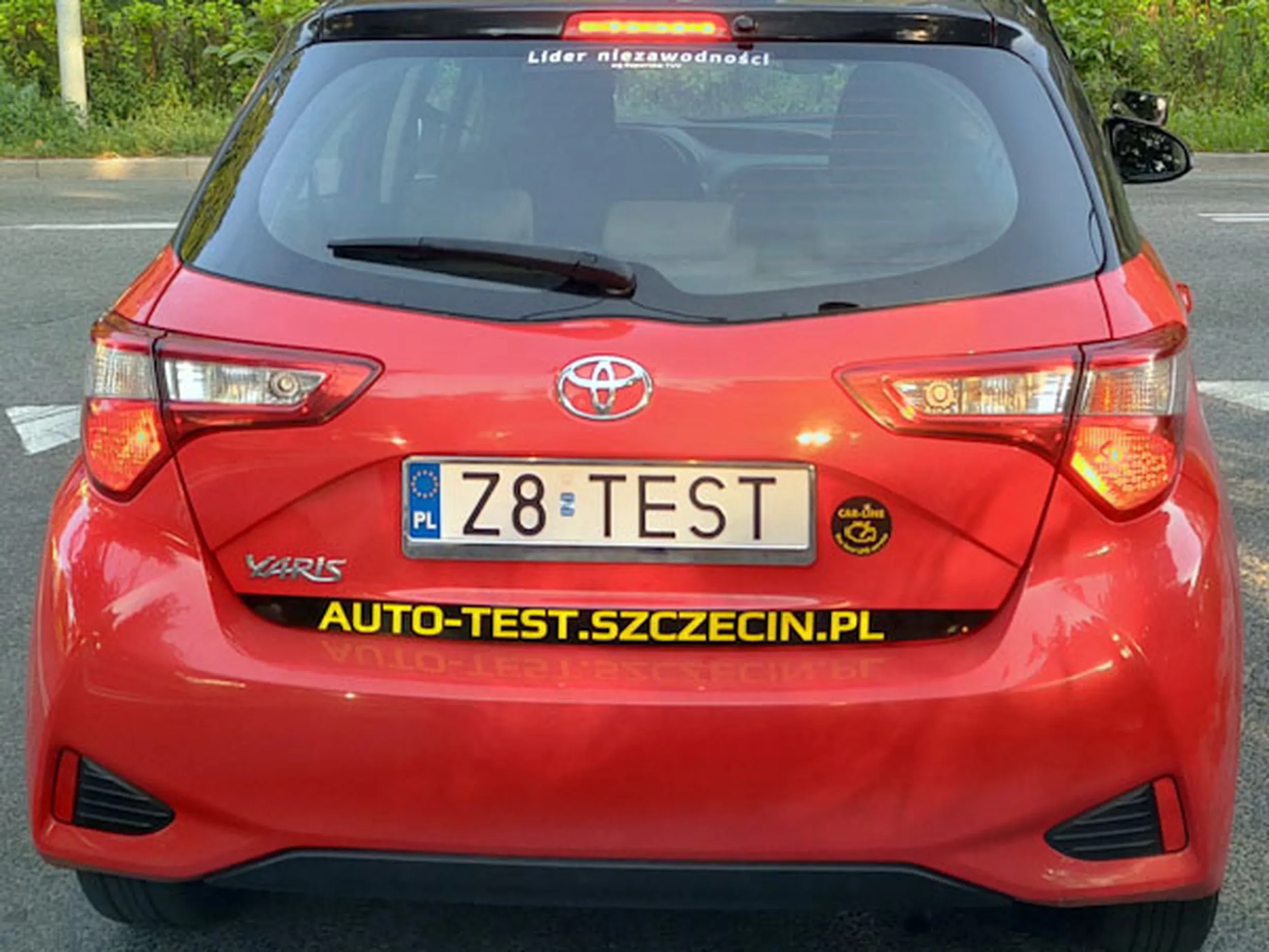 Fajny numer, blacha Z8 TEST