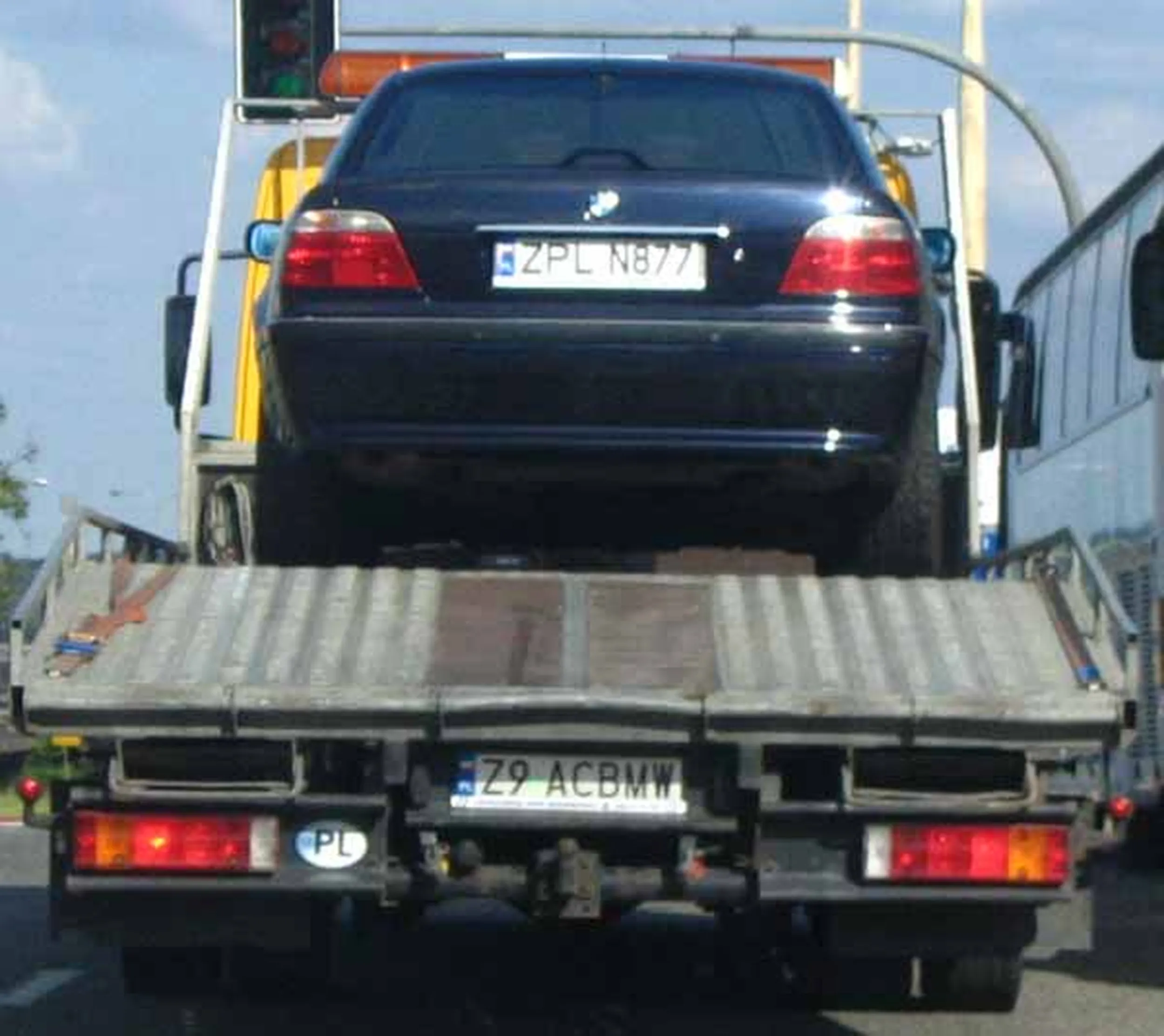 Fajny numer, blacha Z9 ACBMW