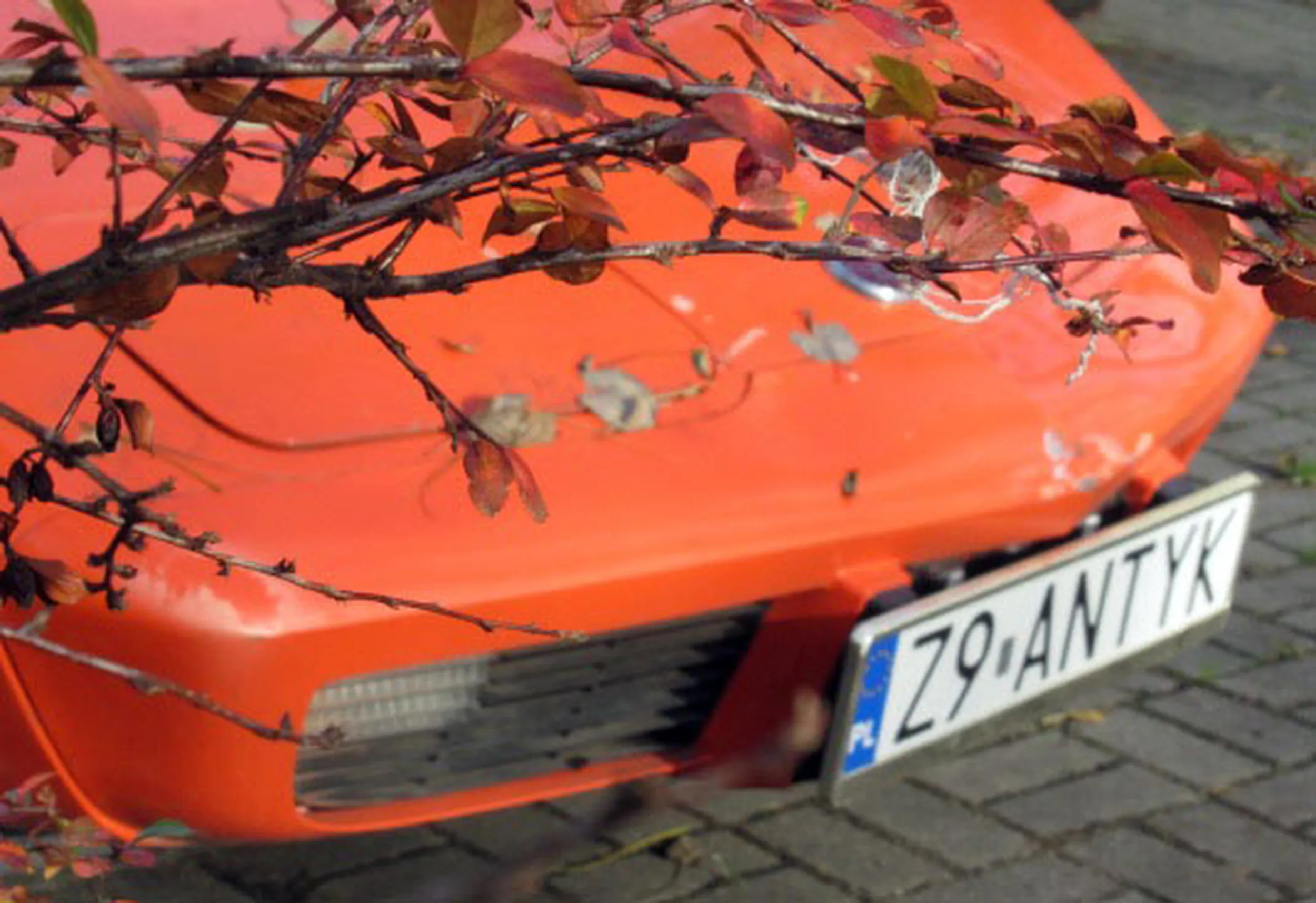 Fajny numer, blacha Z9 ANTYK