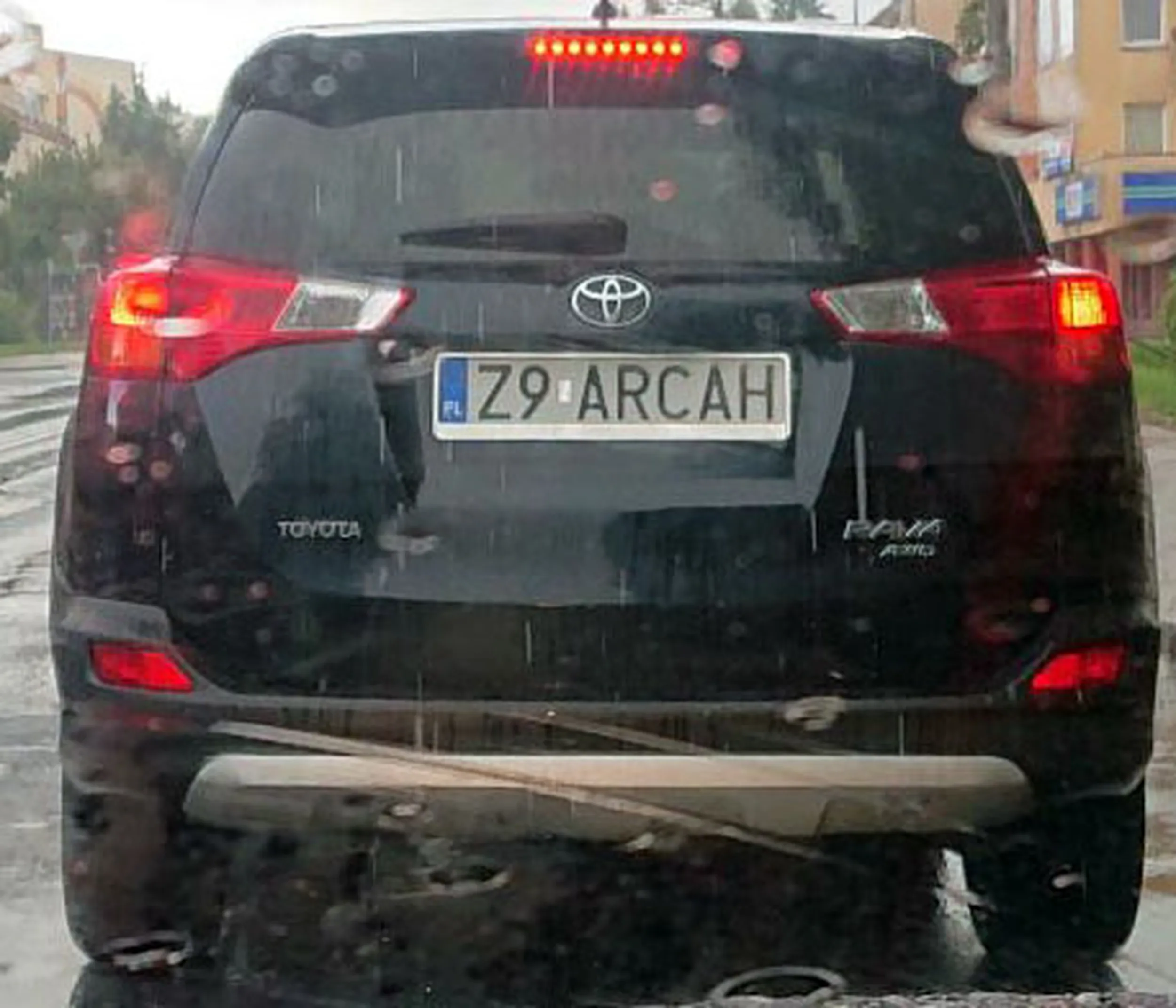 Fajny numer, blacha Z9 ARCAH