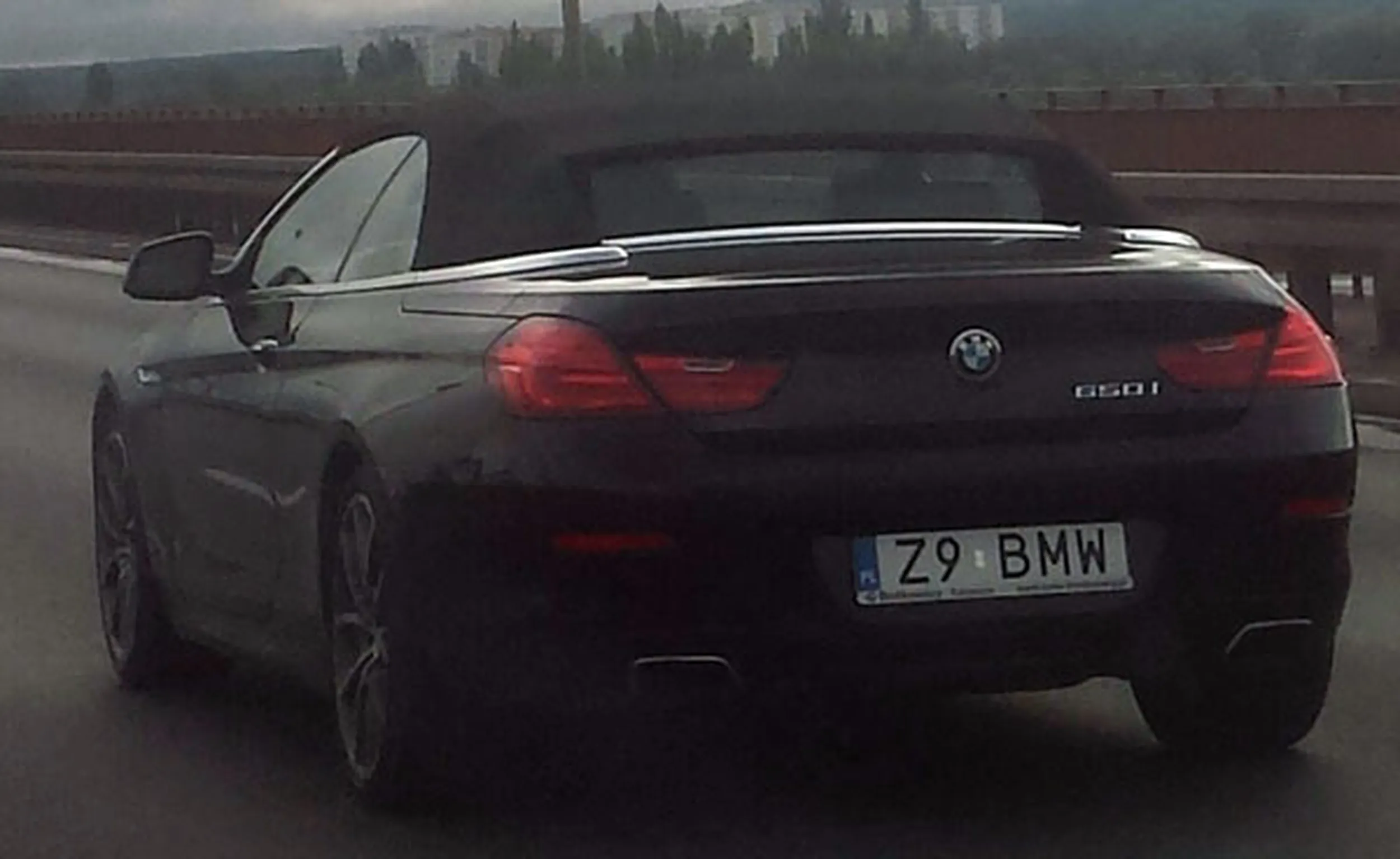 Fajny numer, blacha Z9 BMW