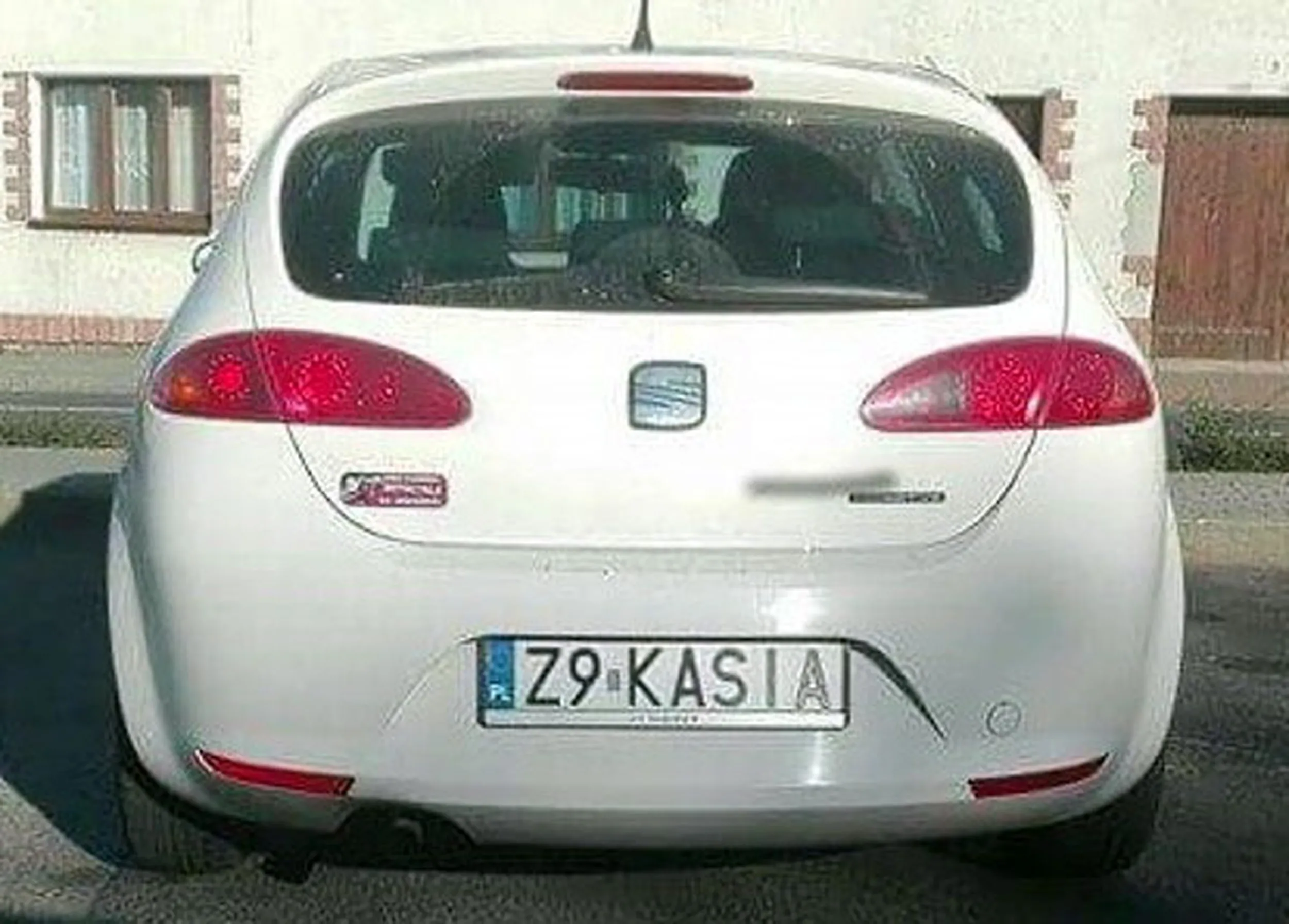 Fajny numer, blacha Z9 KASIA