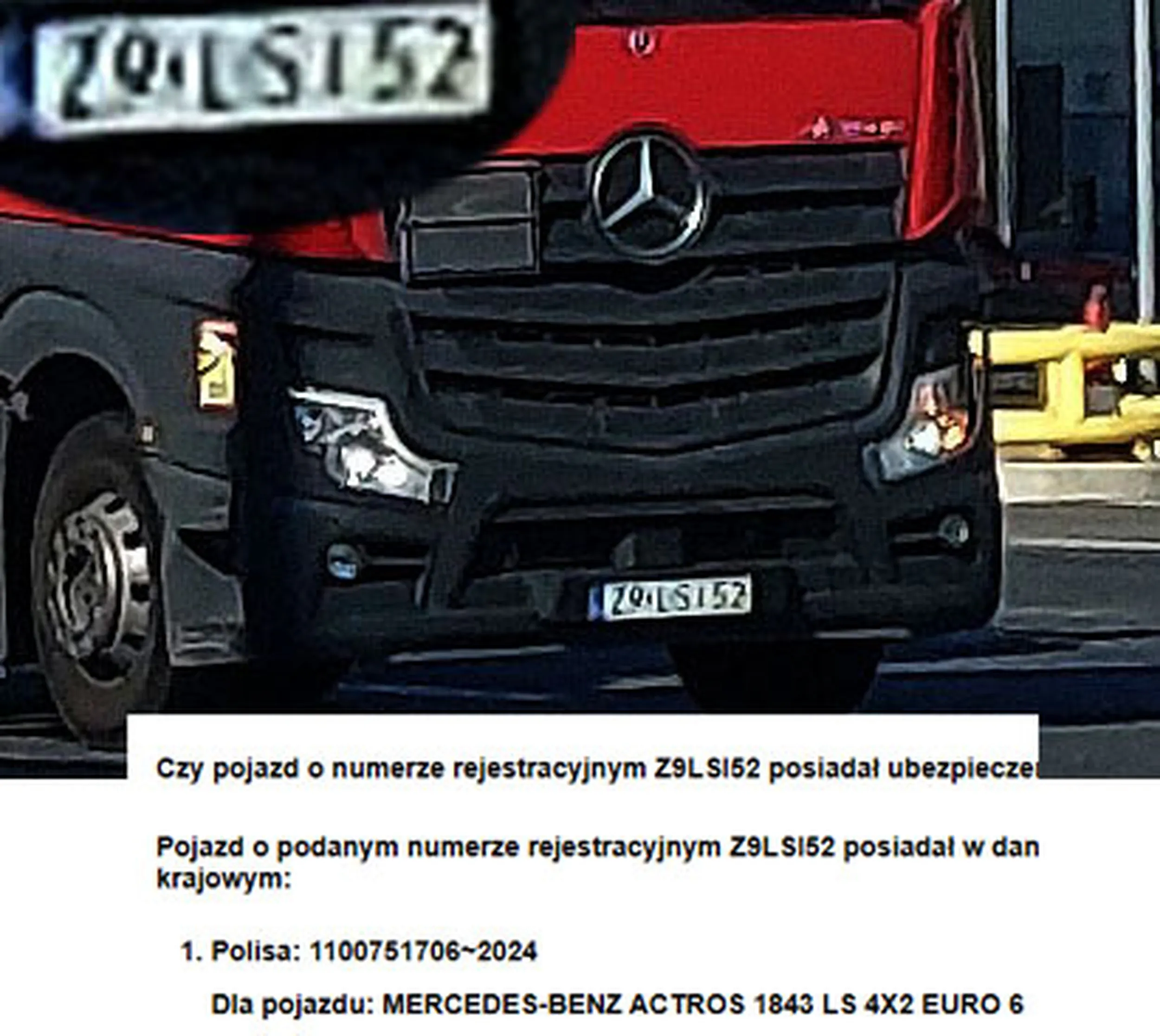 Fajny numer, blacha Z9 LSI52