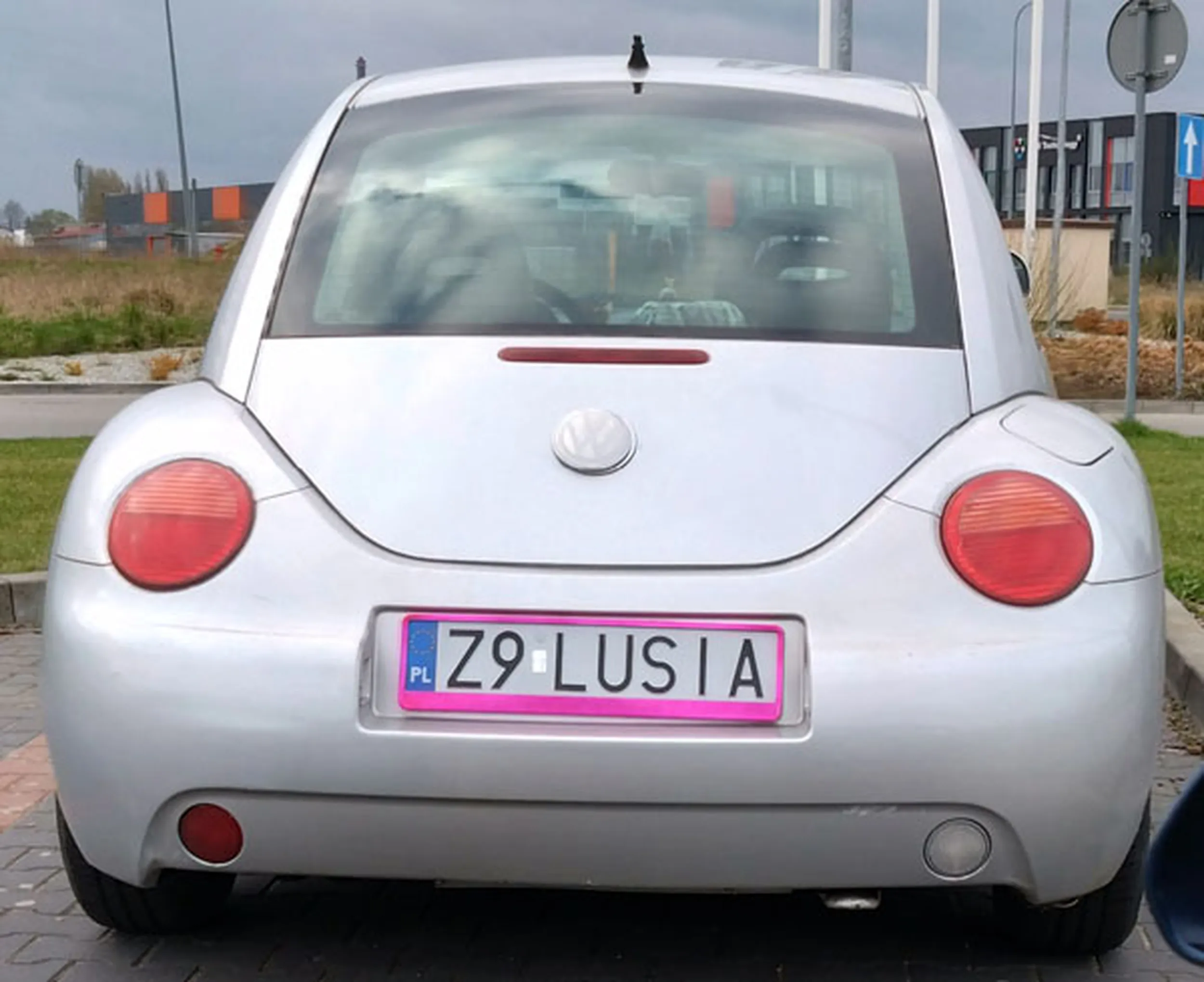 Fajny numer, blacha Z9 LUSIA