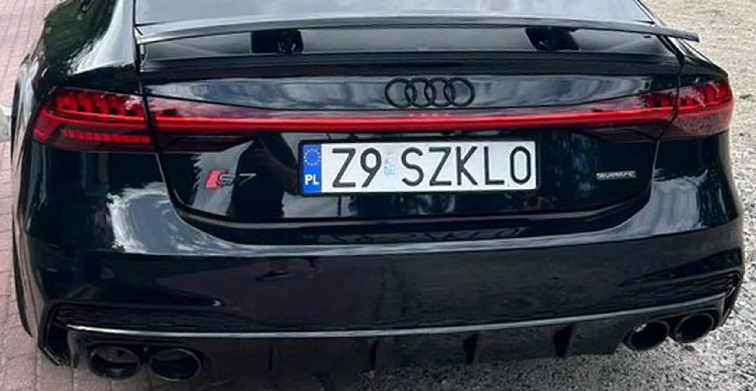 Fajny numer, blacha Z9 SZKLO