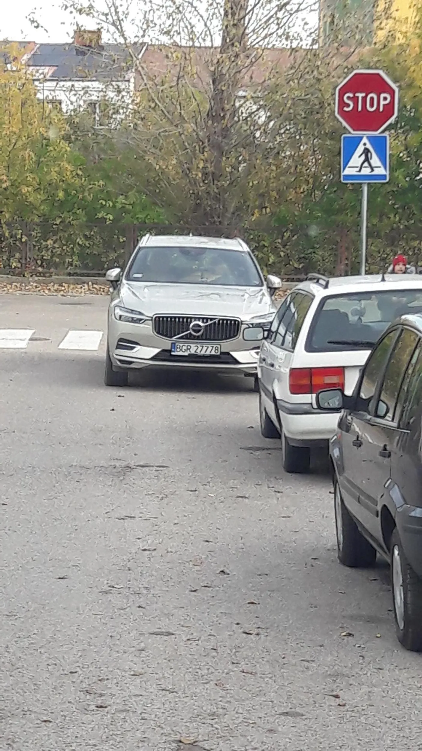 Znak stop pasy i święta ...