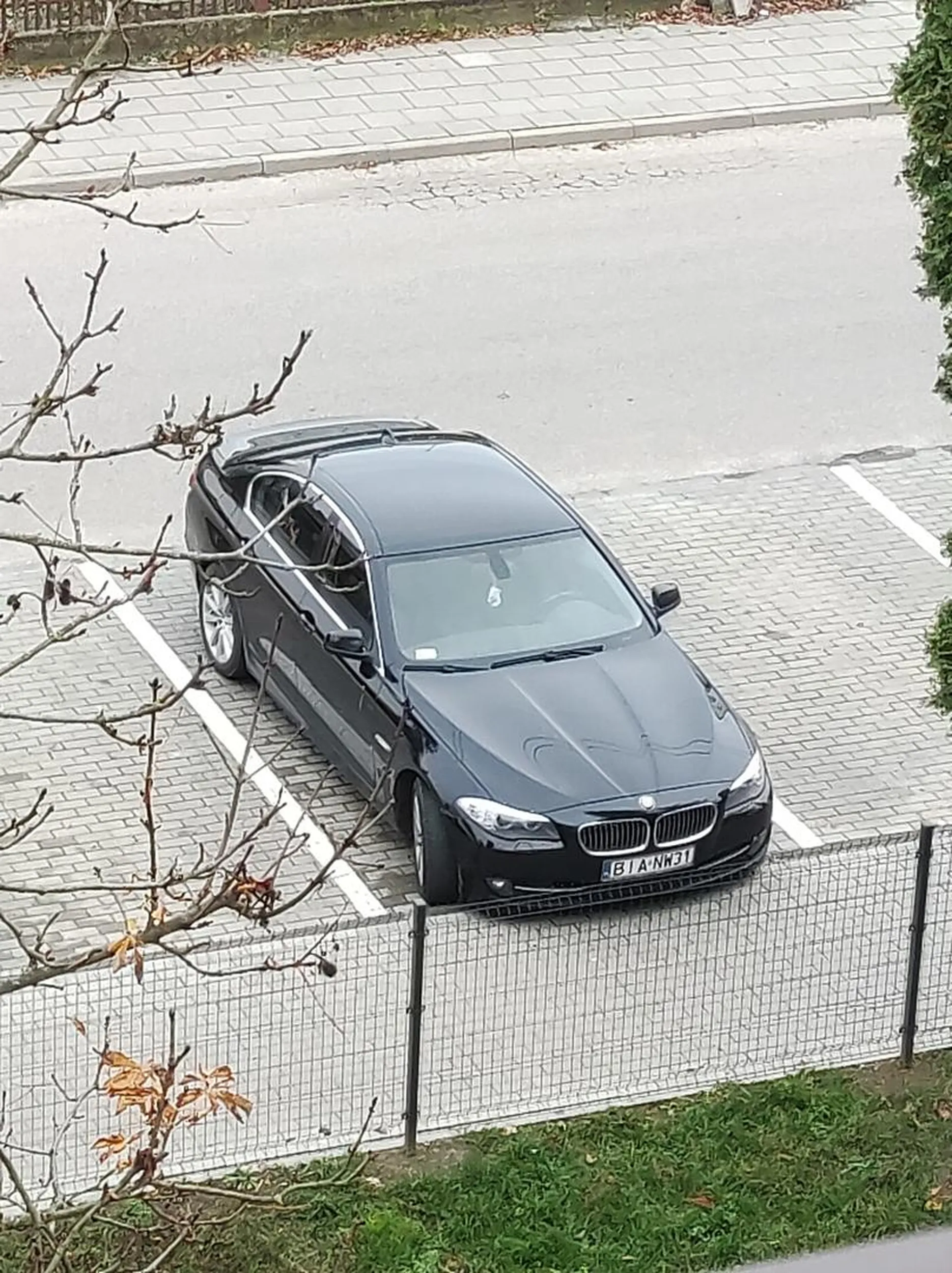 pięknie pan parkuje