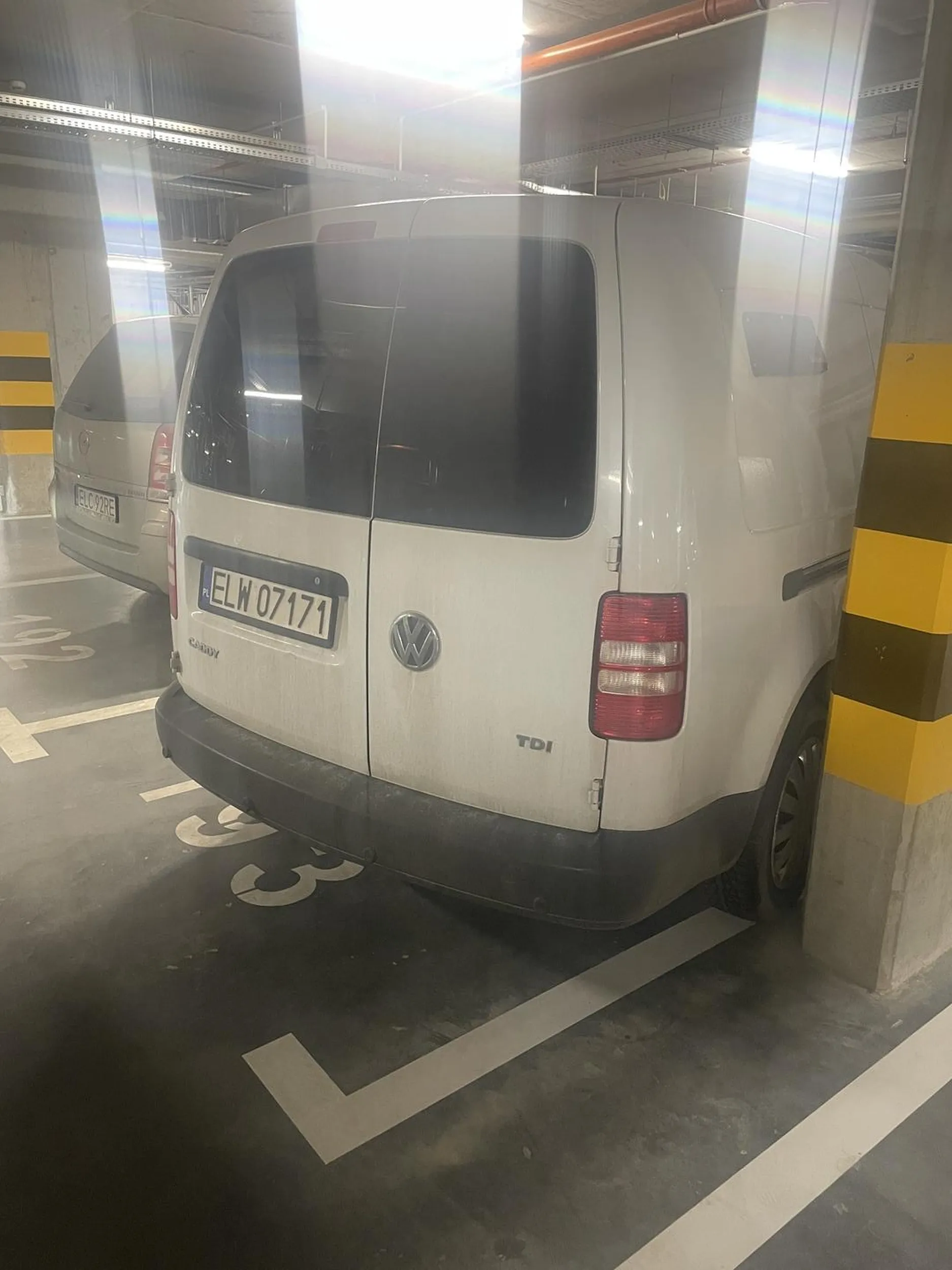 Zajął moje miejsce parkingowe w parkingu podziemnym, brak słów! I jeszcze jak zaparkował!