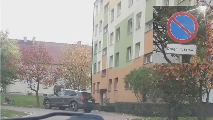 Zastawianie drogi pożarowej Parkowanie na chodniku Parkowanie na zakazie postoju