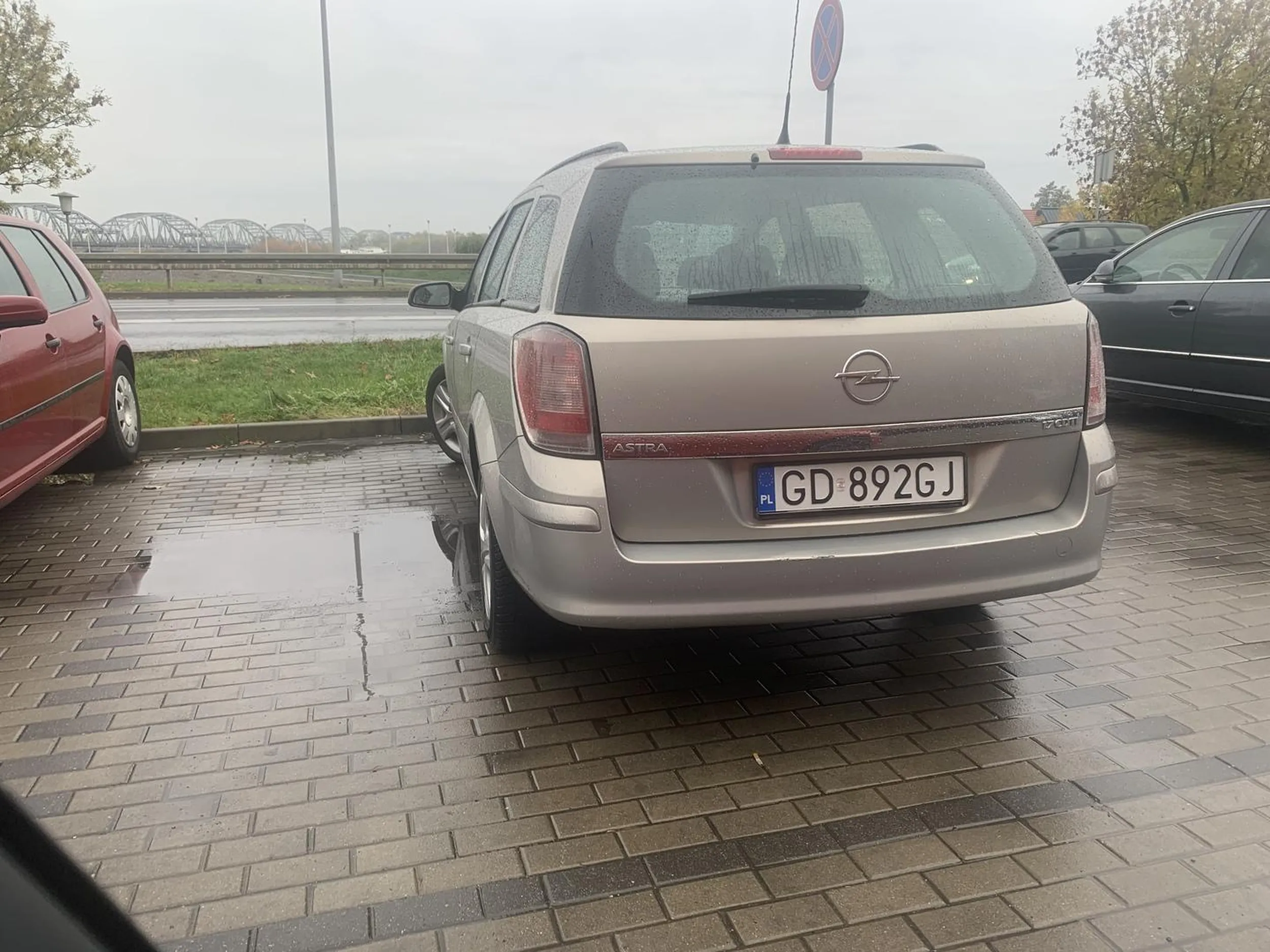 Fajnie, że było gdzie zaparkować.