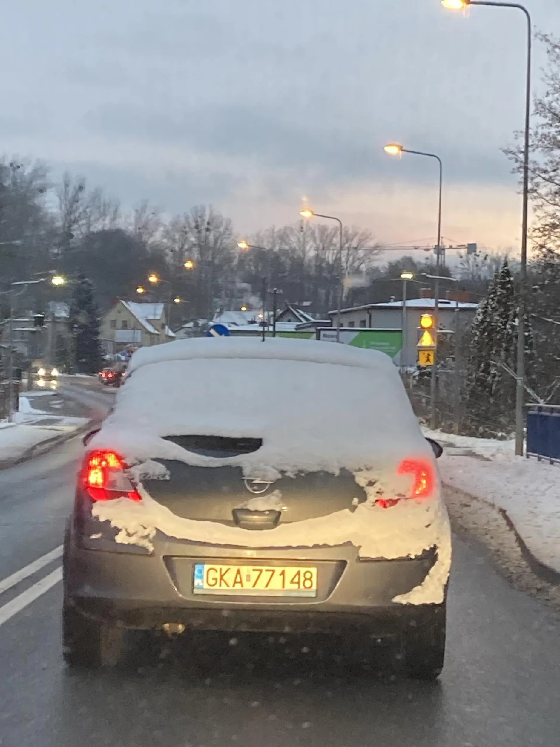 Ciekawe co zrobił z czasem, który zaoszczędził na odśnieżaniu