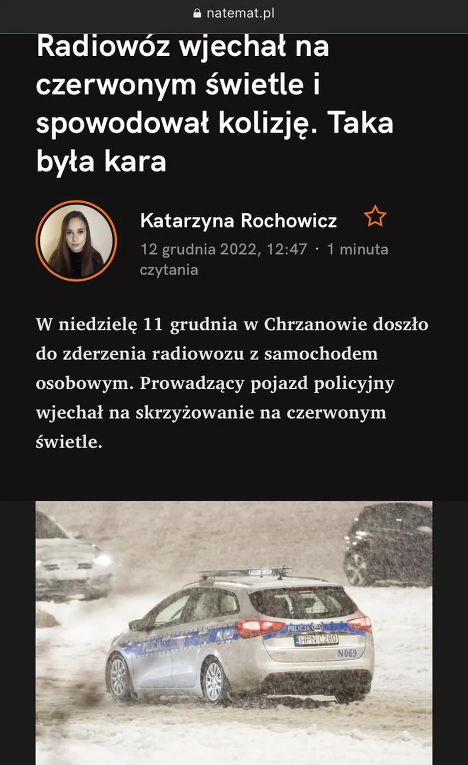 https://natemat.pl/455560,chrzanow-radiowoz-wjechal-na-czerwonym-swietle-zderzyl-sie-z-osobowka