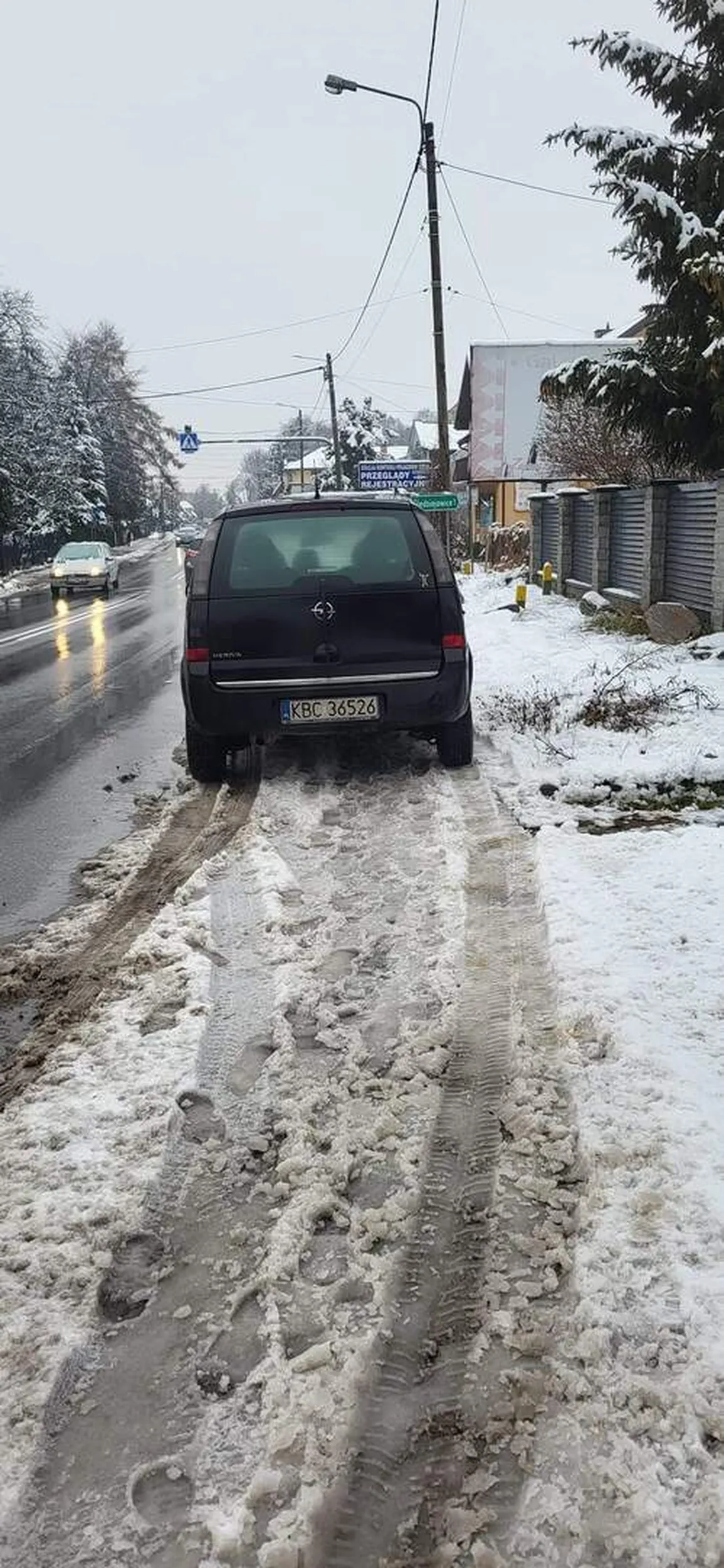 Chodnik to nie parking