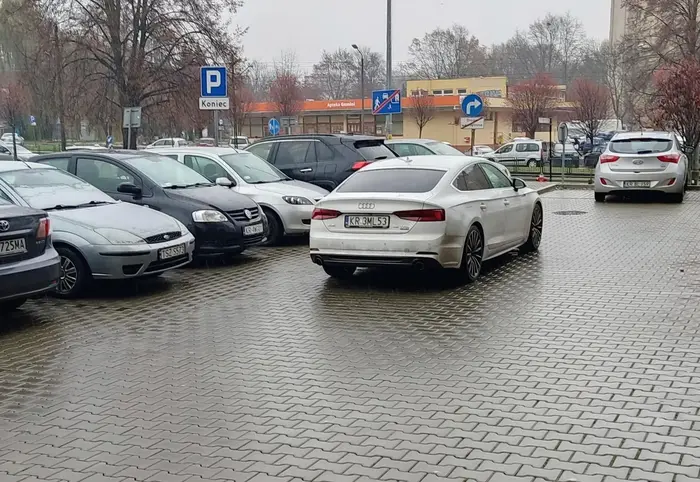 I tak dzień w dzień, głupia egoistyczna szmata blokuje poprawnie zaparkowane samochody...