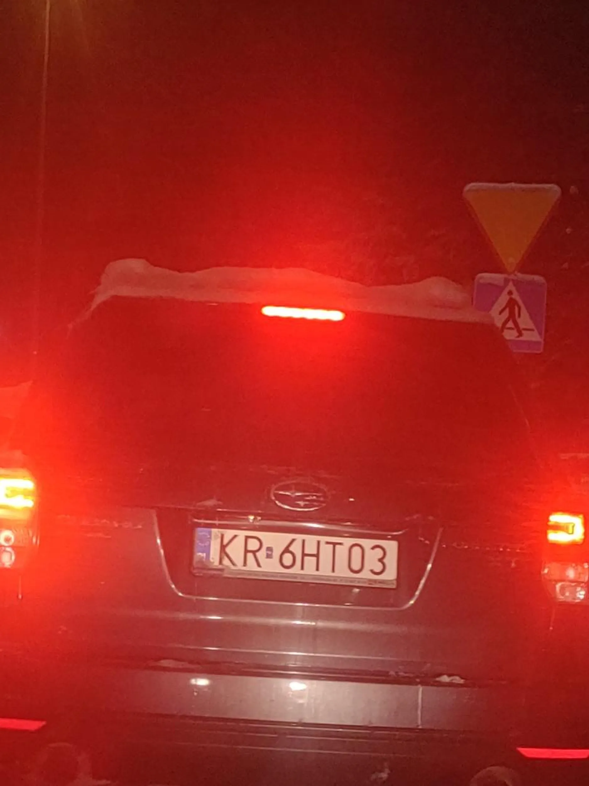 Kierowca wymusza pierwszeństwo