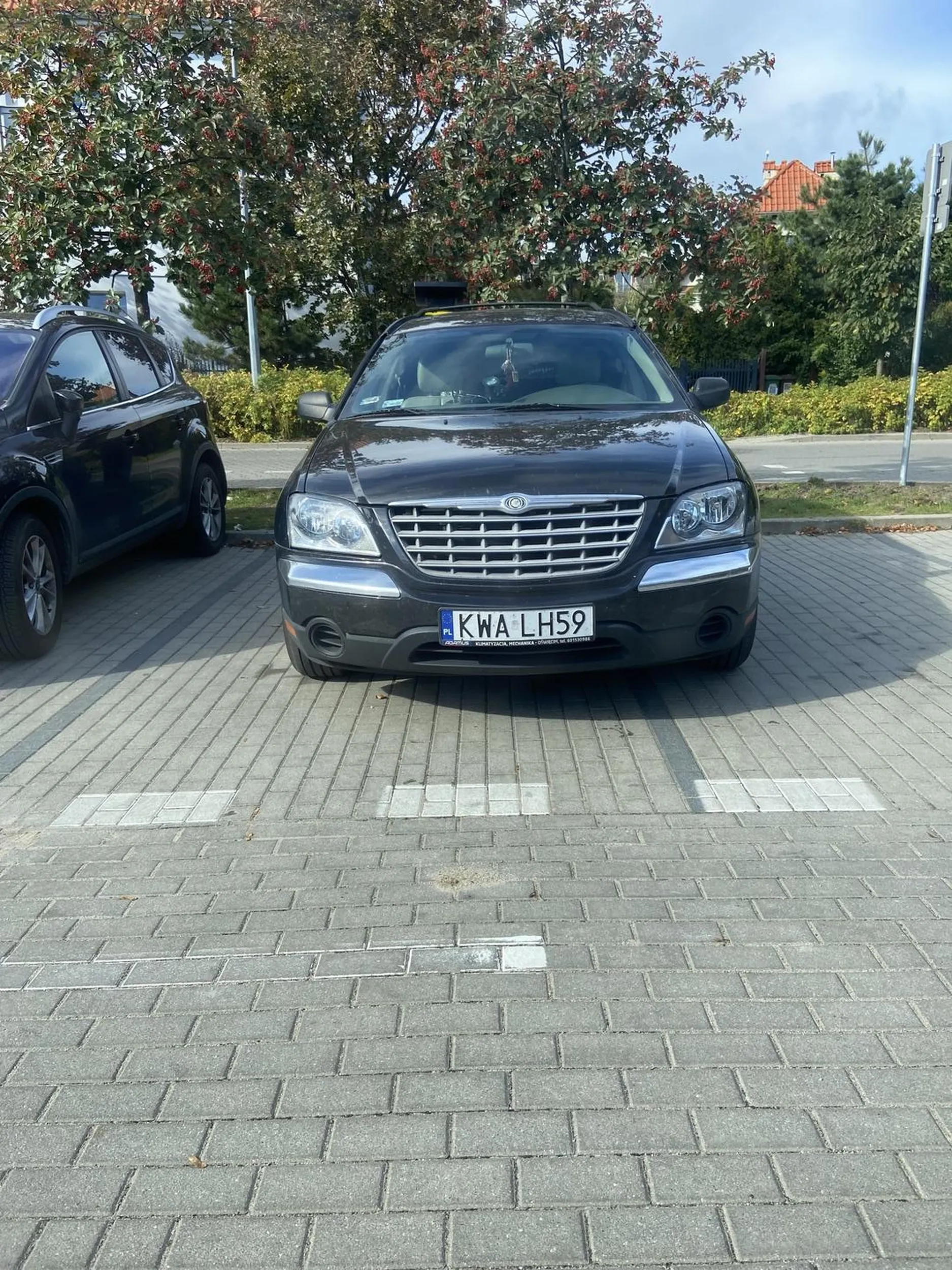 Wadowickie parkowańsko w Sopocie