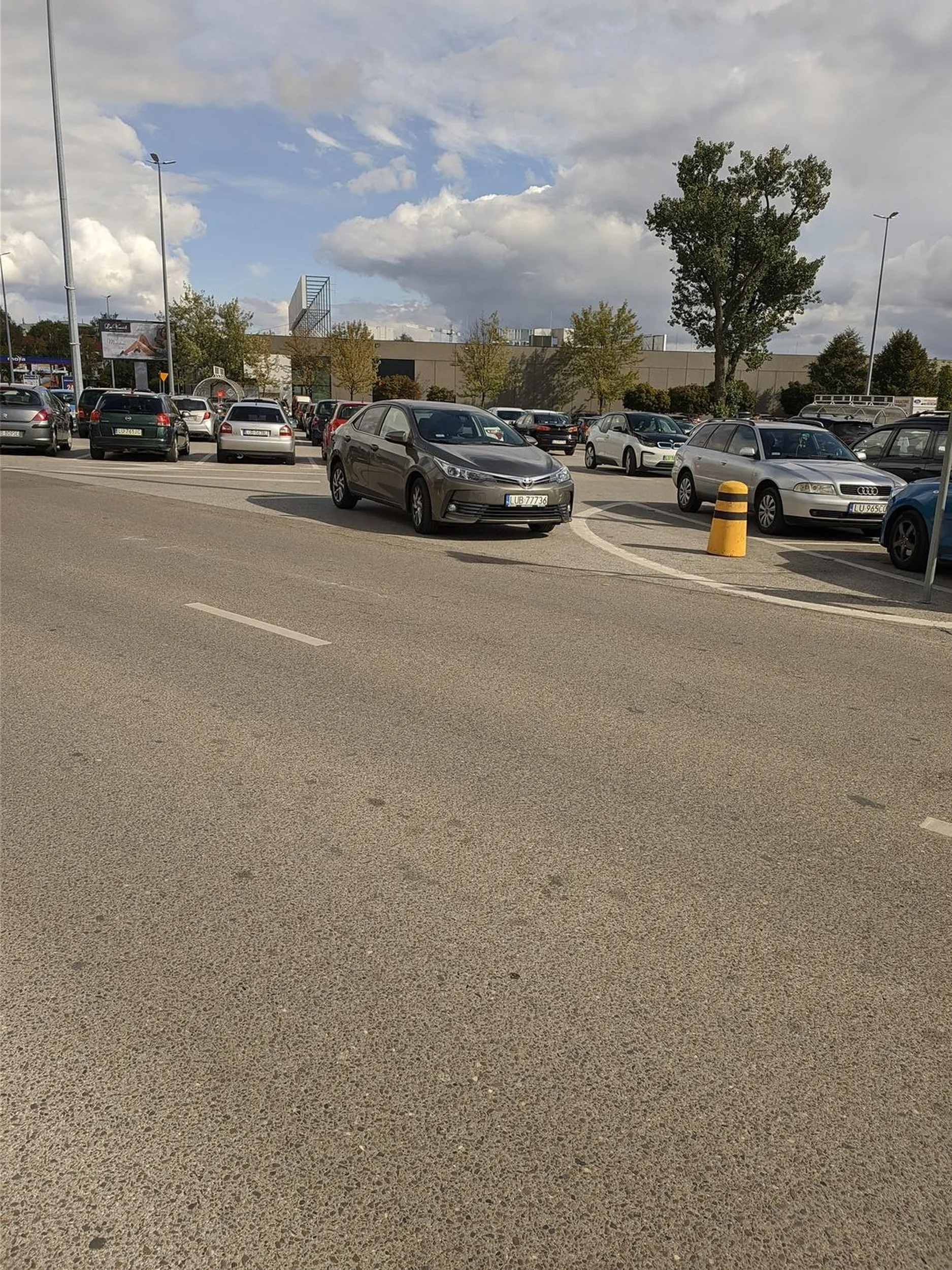 Rozumiem, że nie chce się Panu dupy ruszyć, żeby zrobić zakupy, ale to nie jest powód żeby parkować na ulicy...