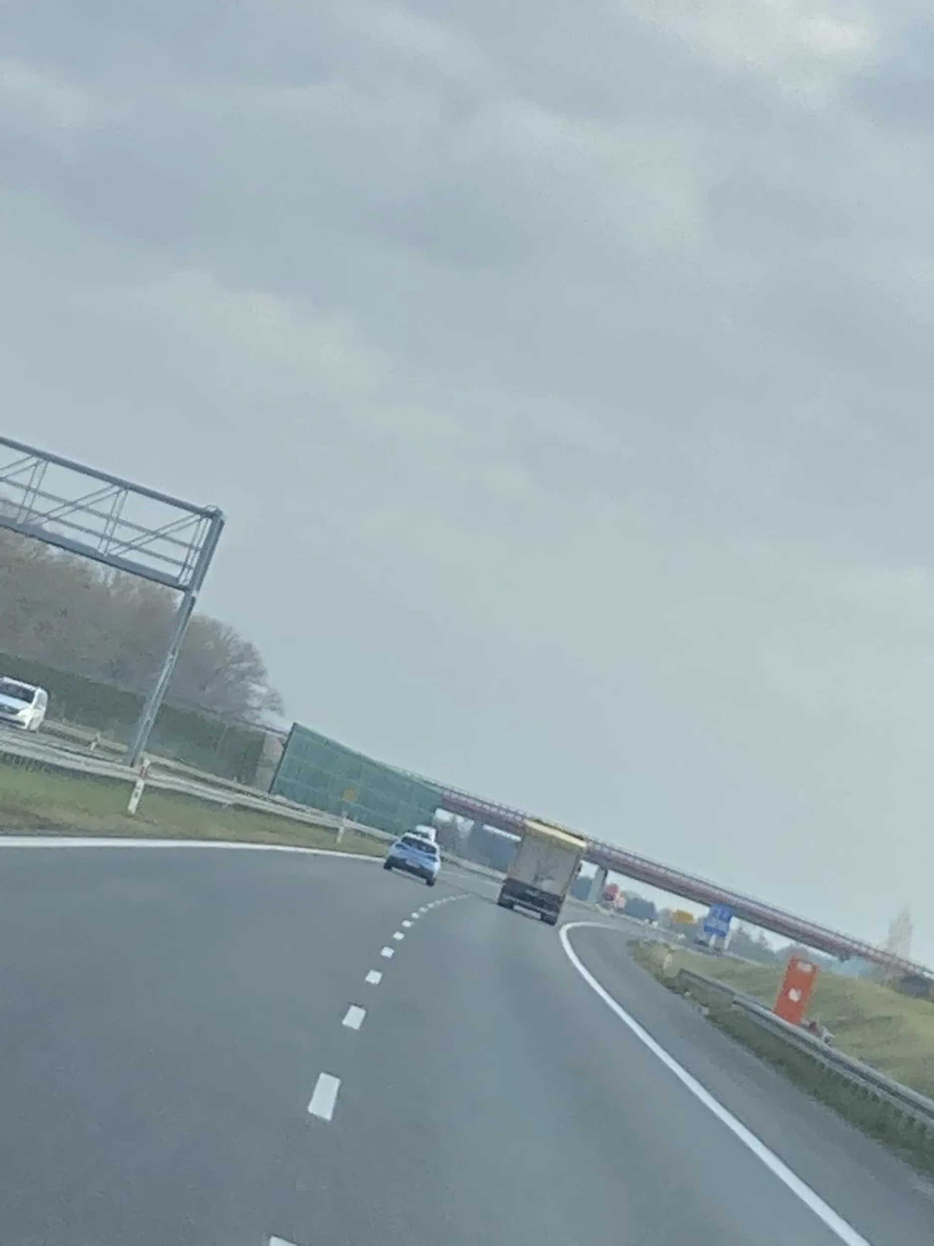 Ładny samochód na A1