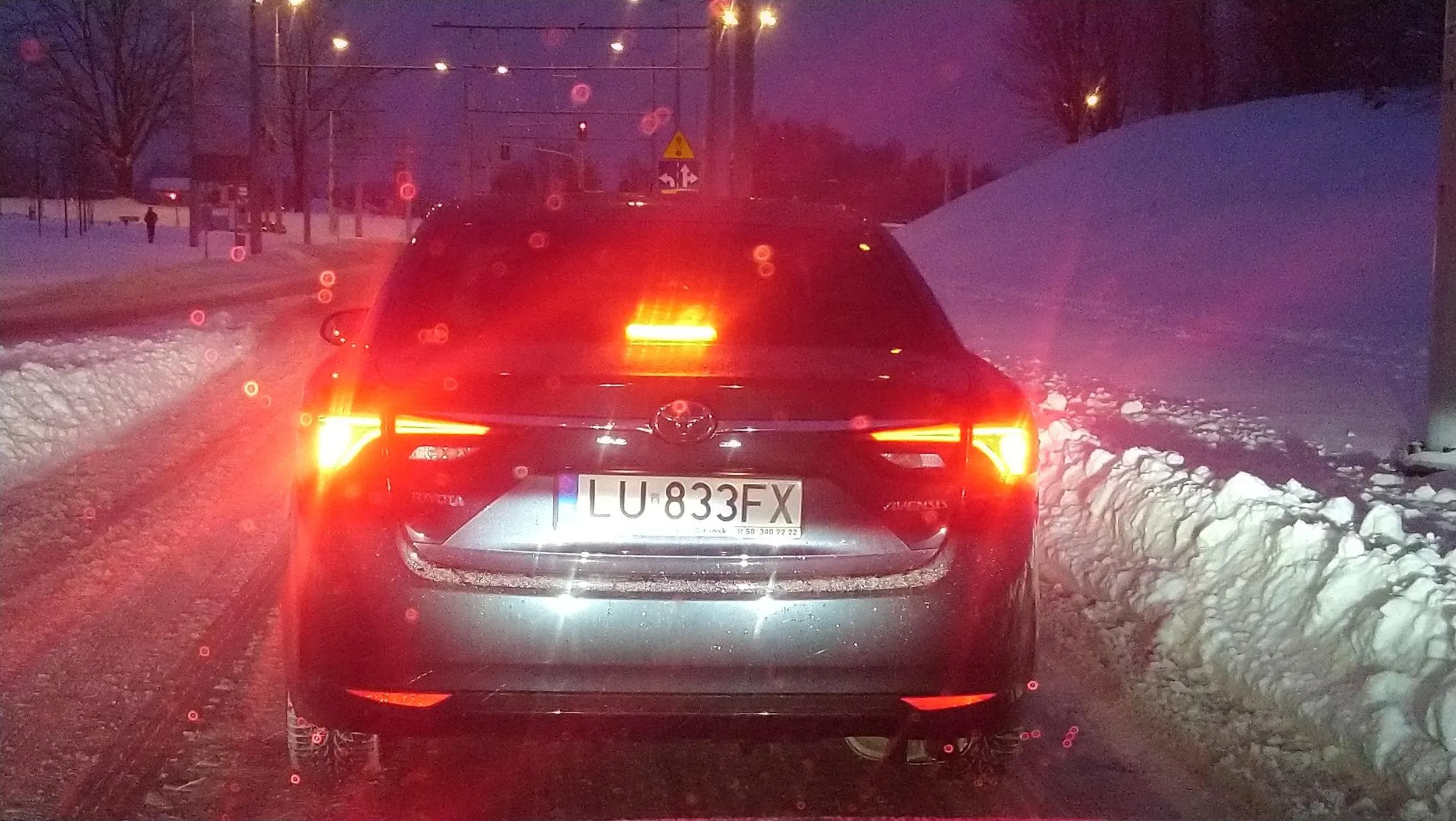 Dzięki że jak ostatni Cham dziś mnie nie przepuściłeś!!!!