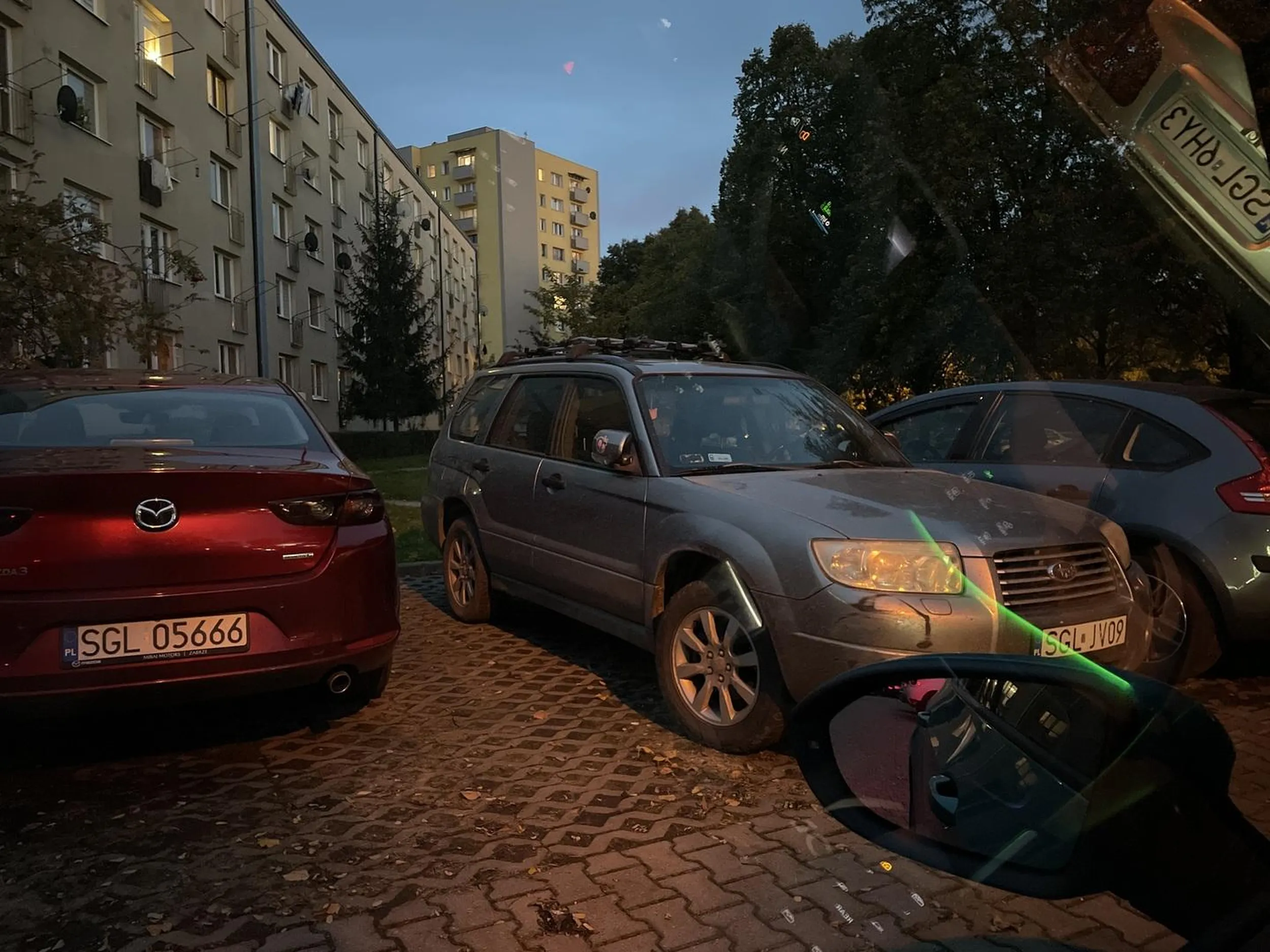 Kierowca nie zrównoważony psychicznie w dodatku nie potrafiący parkować