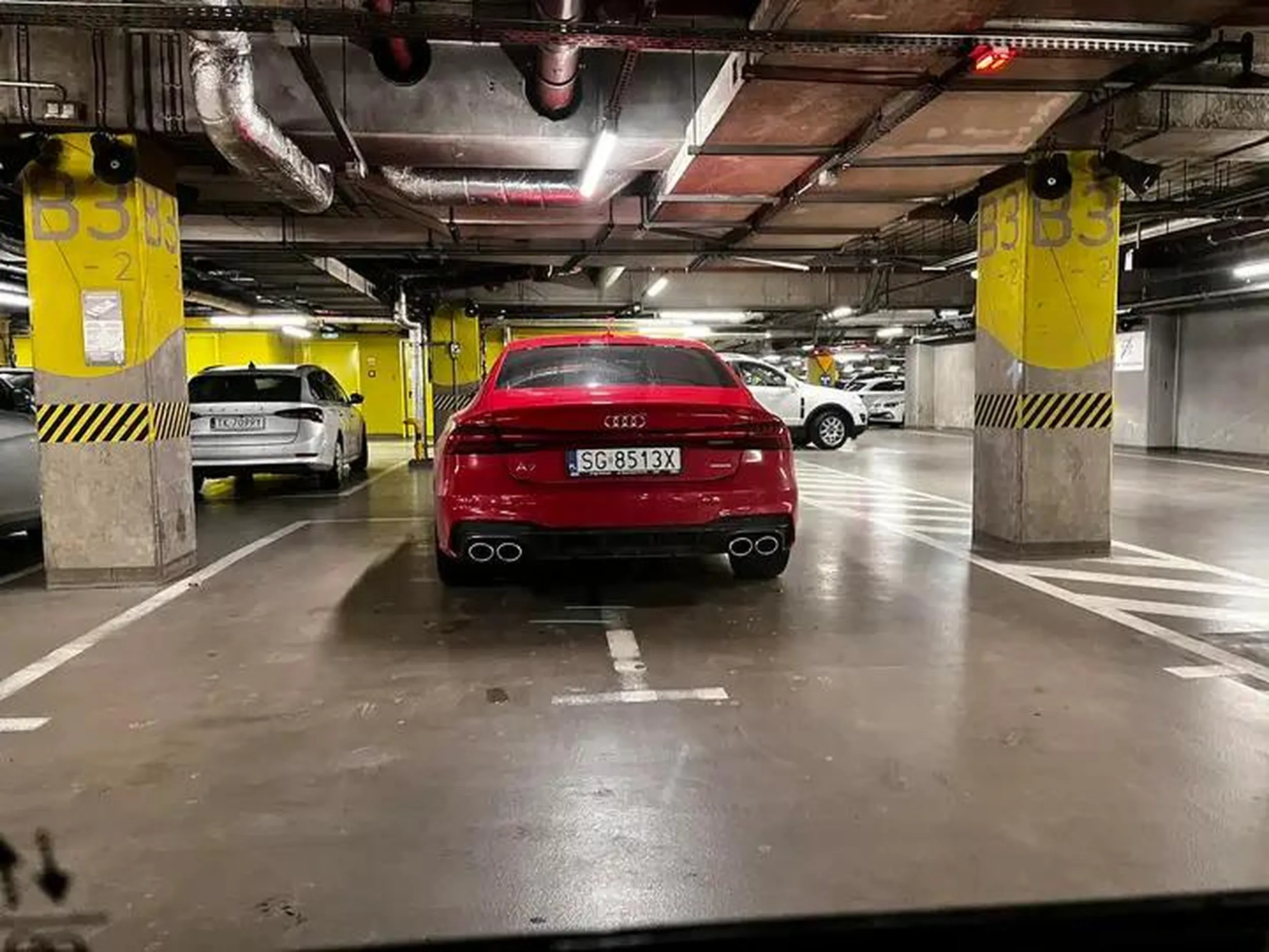 Boimy się o lakier? Galeria Katowice.