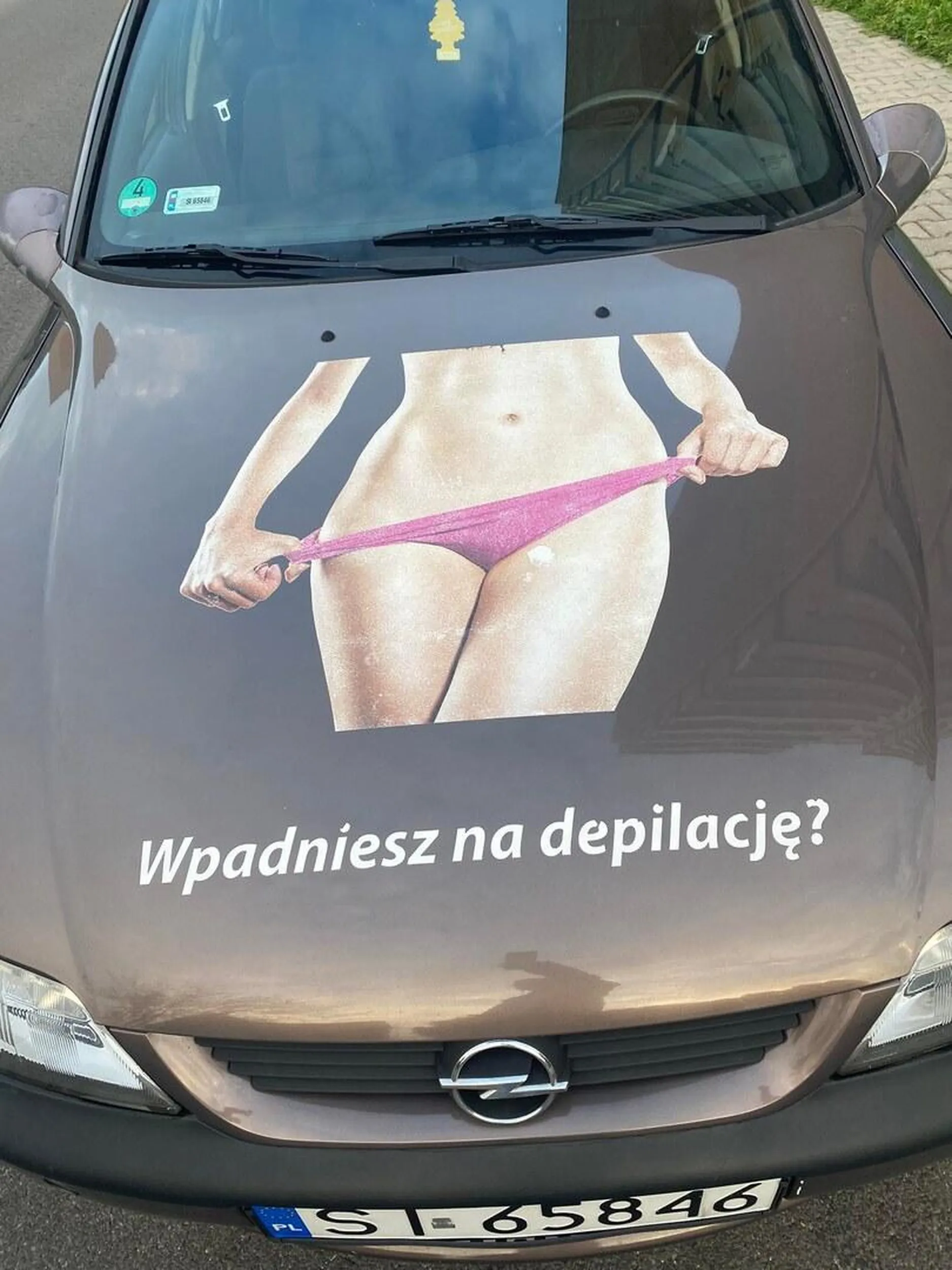 Bardzo zabawny napis, uśmiałem się do łez ??