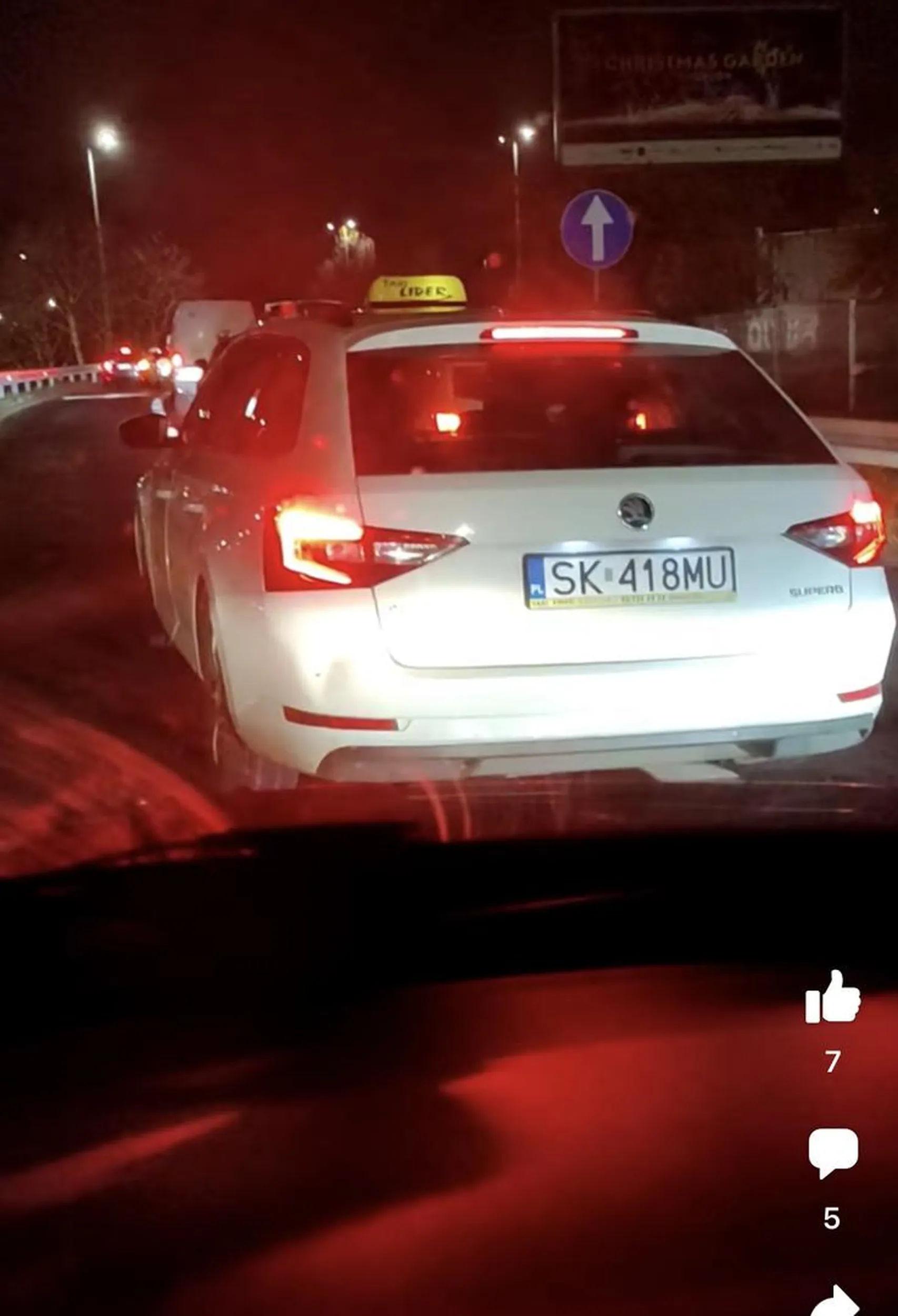 złotówa blokuje pas