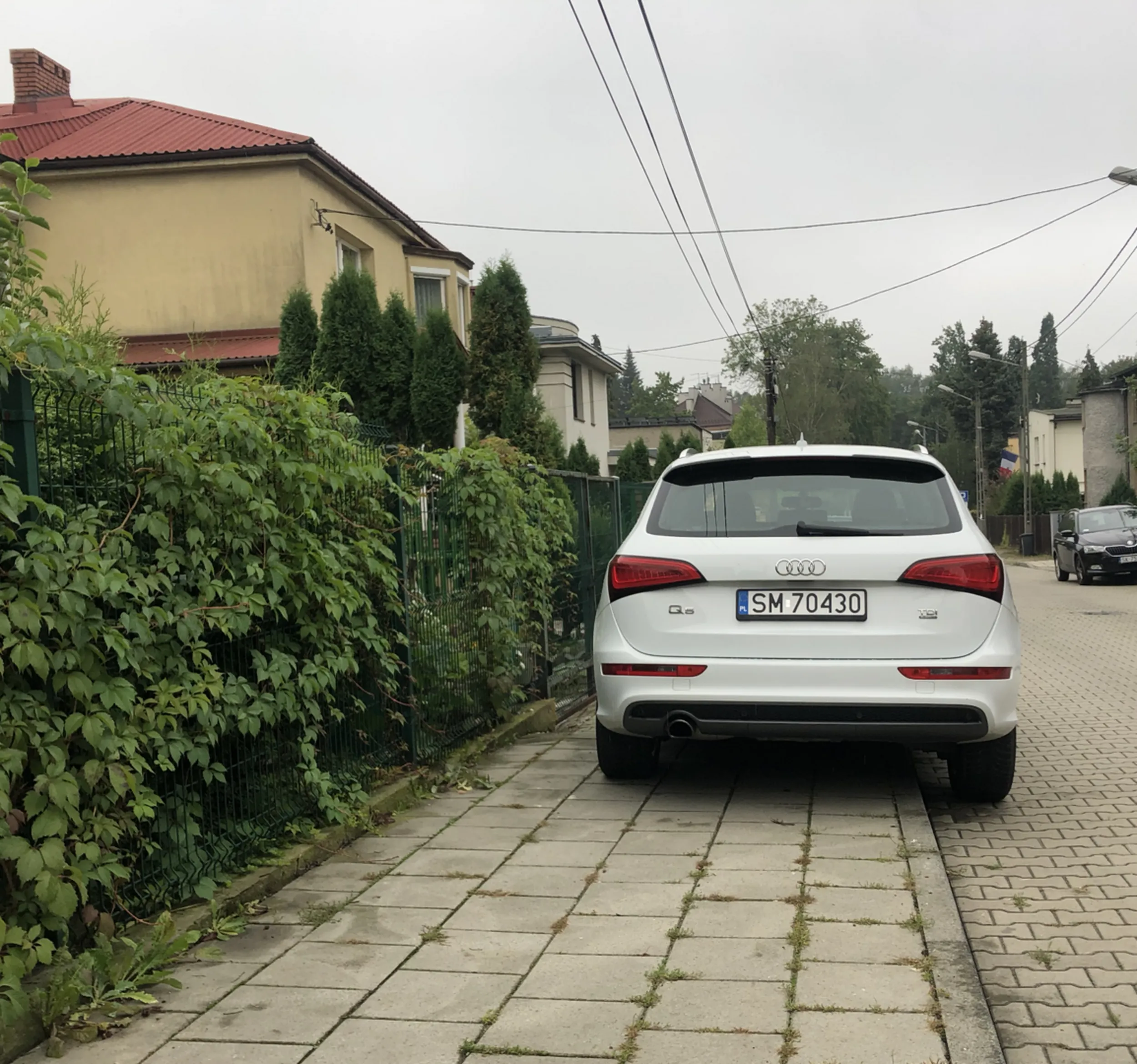 Przepisy mnie nie dotyczą. Pieszy niech chodzi drogą. Autko ma mieć wygodnie.