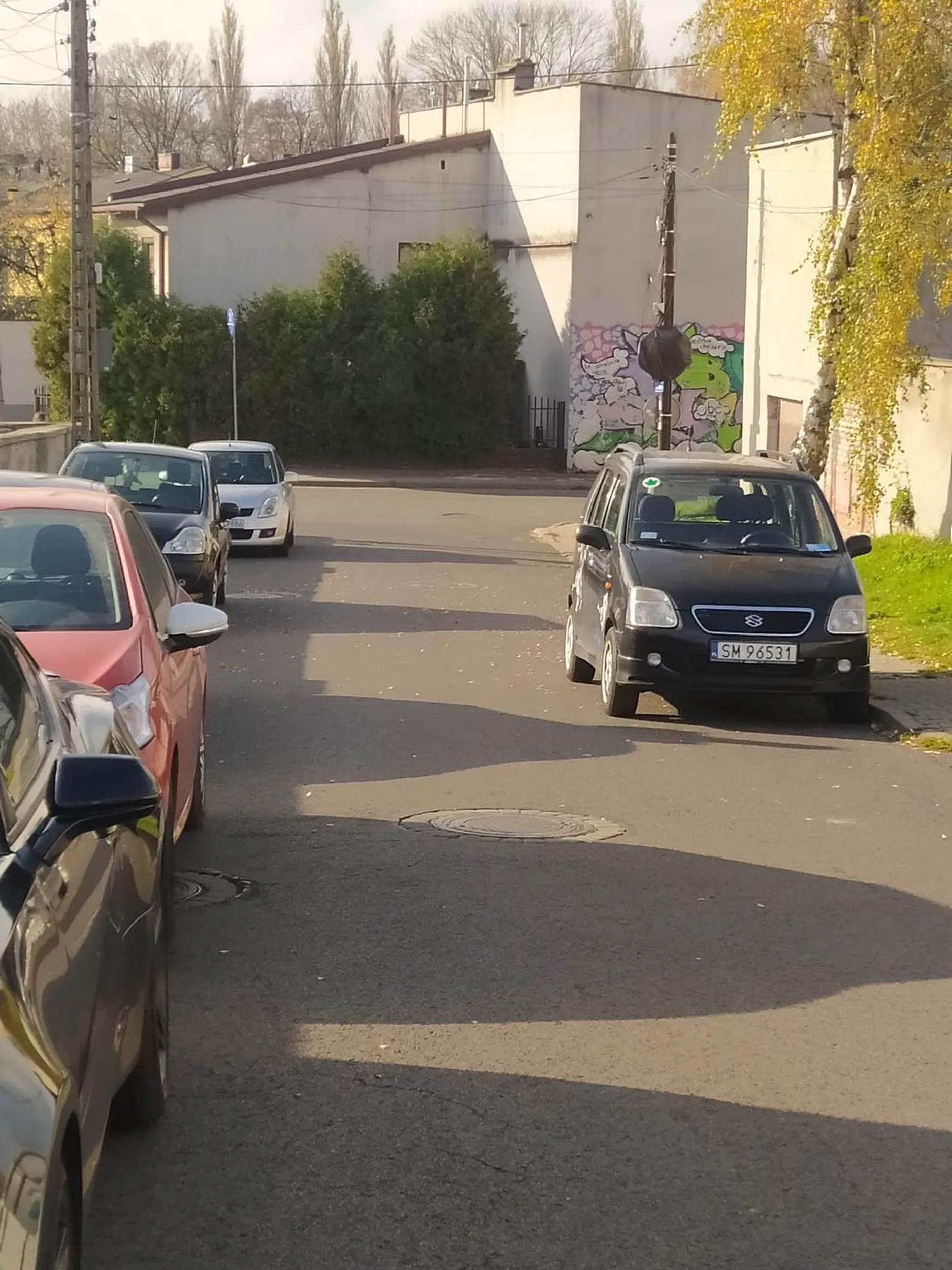 Wszyscy parkują po prawej stronie drogi jednokierunkowej? A ja zaparkuję po lewej.