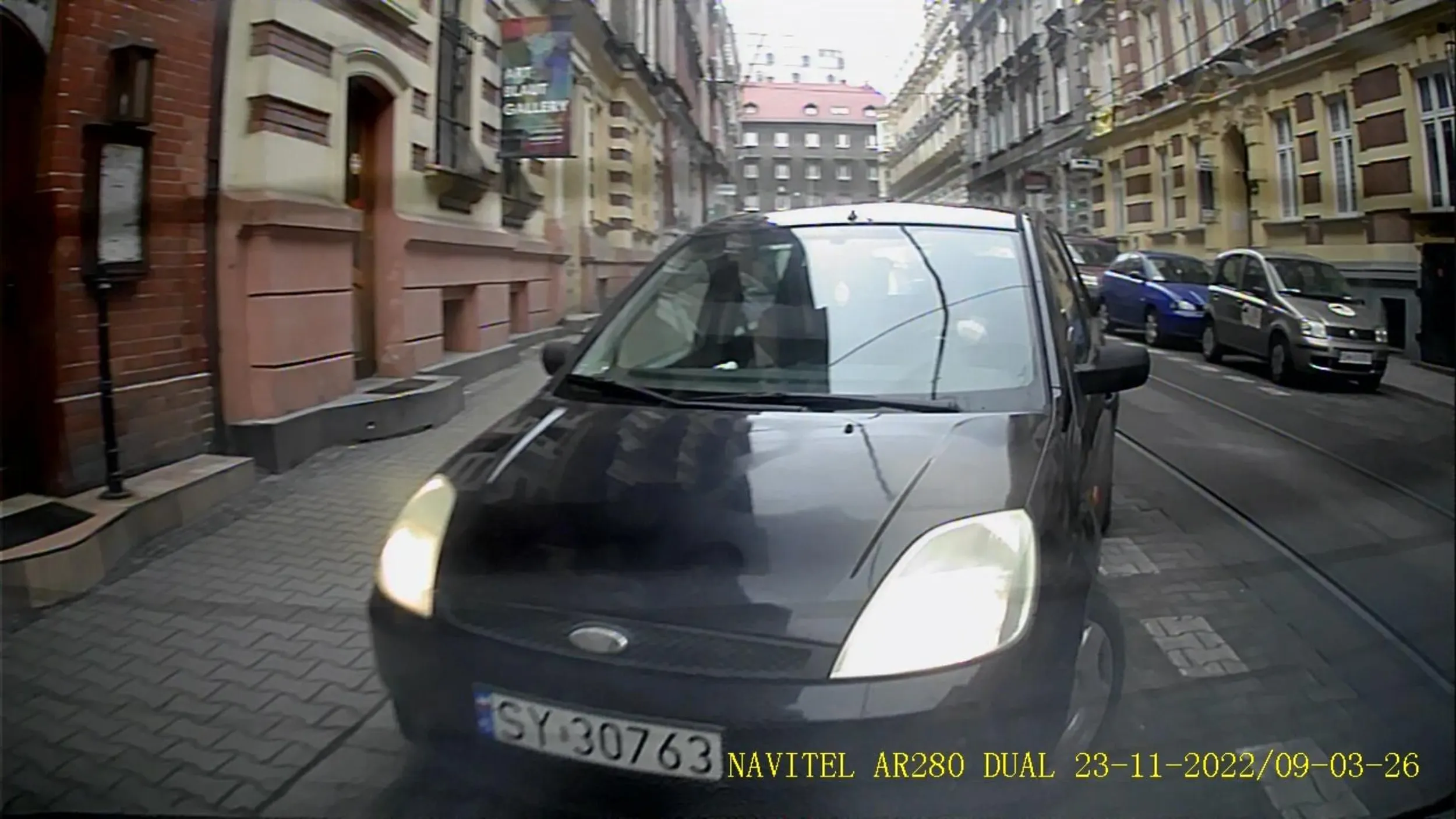 Brak umiejętności parkowania