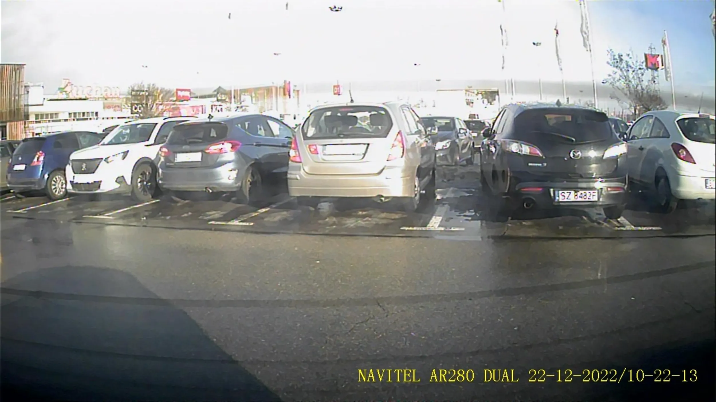 ślepiec nieumiejący parkować